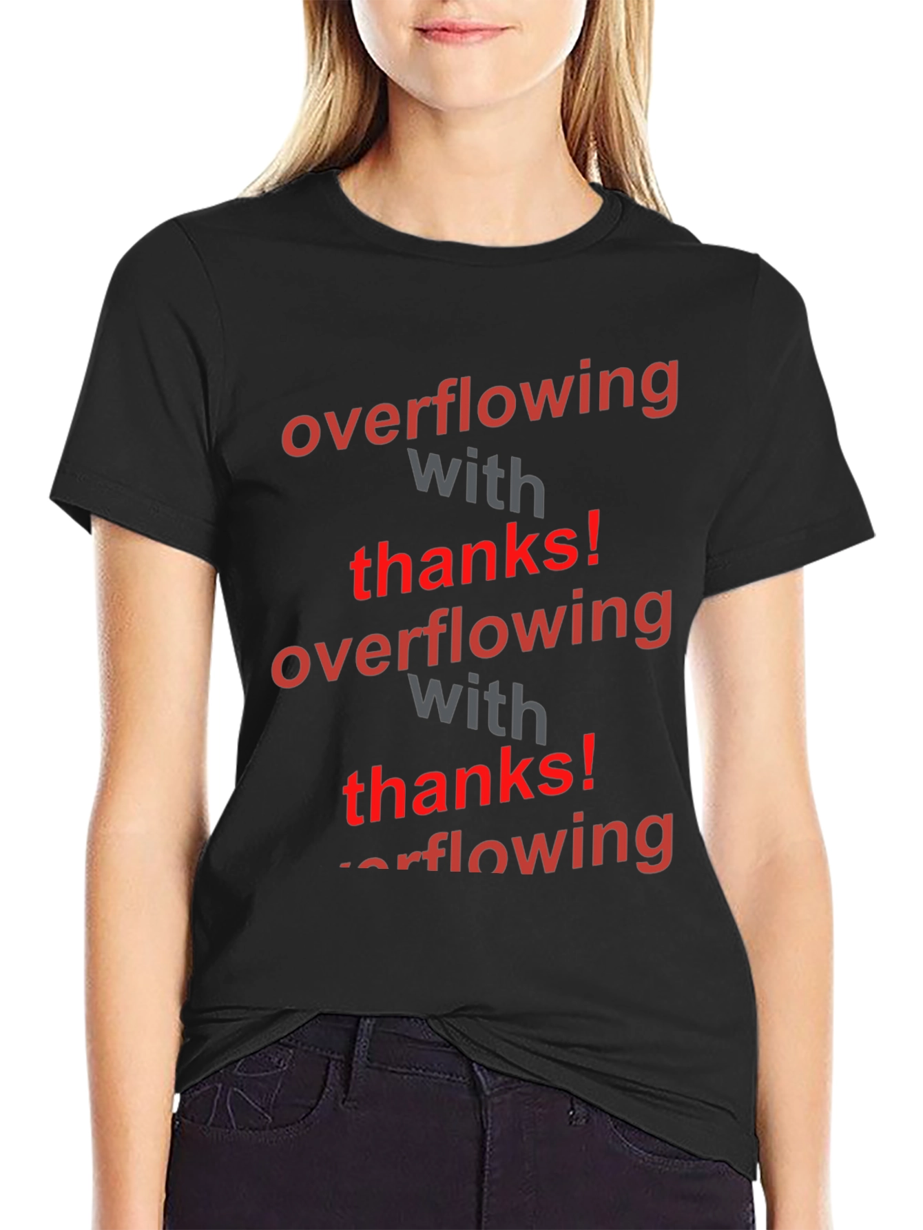Overflowing with Thanks Graphic Tee