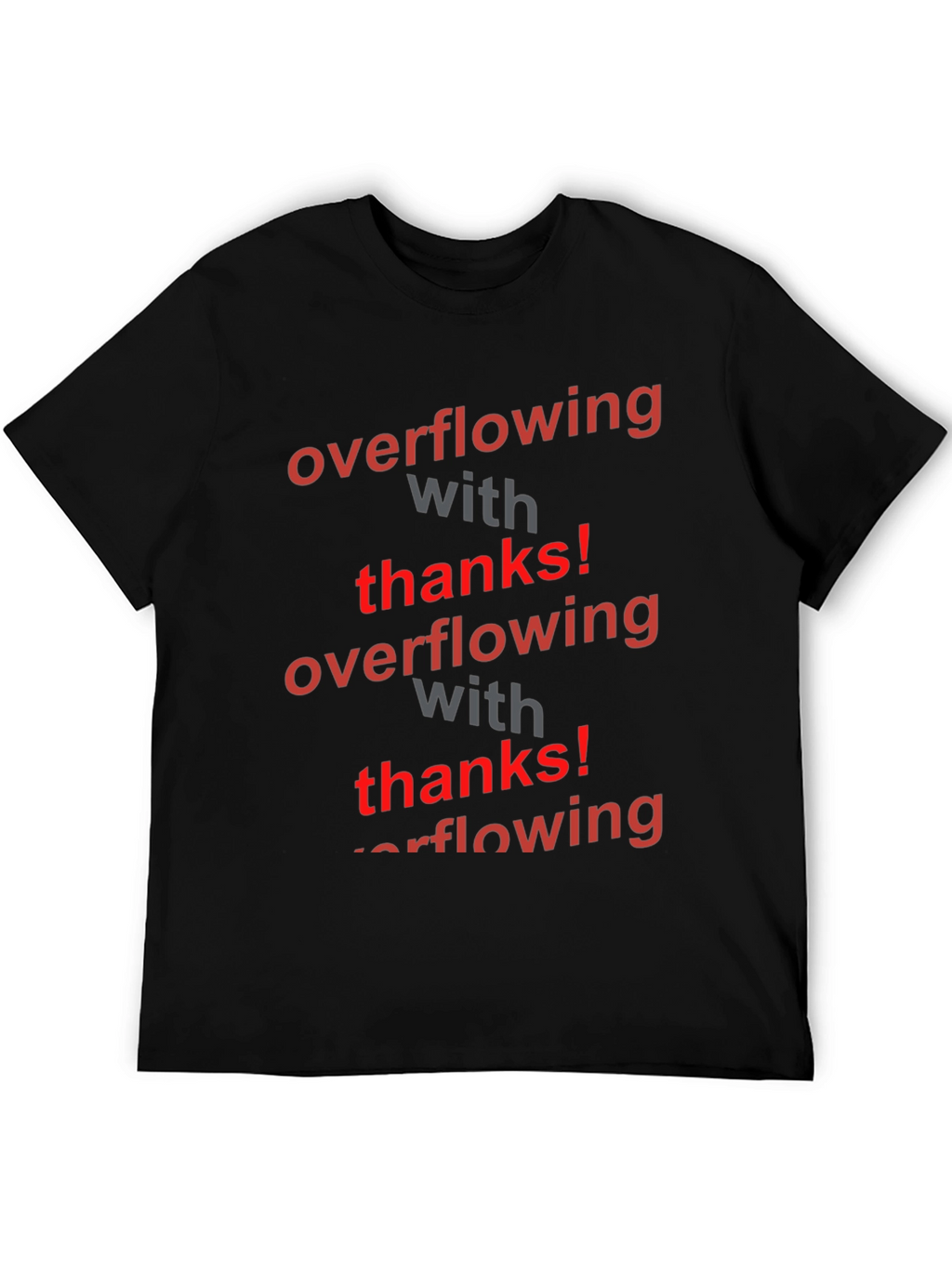 Overflowing with Thanks Graphic Tee