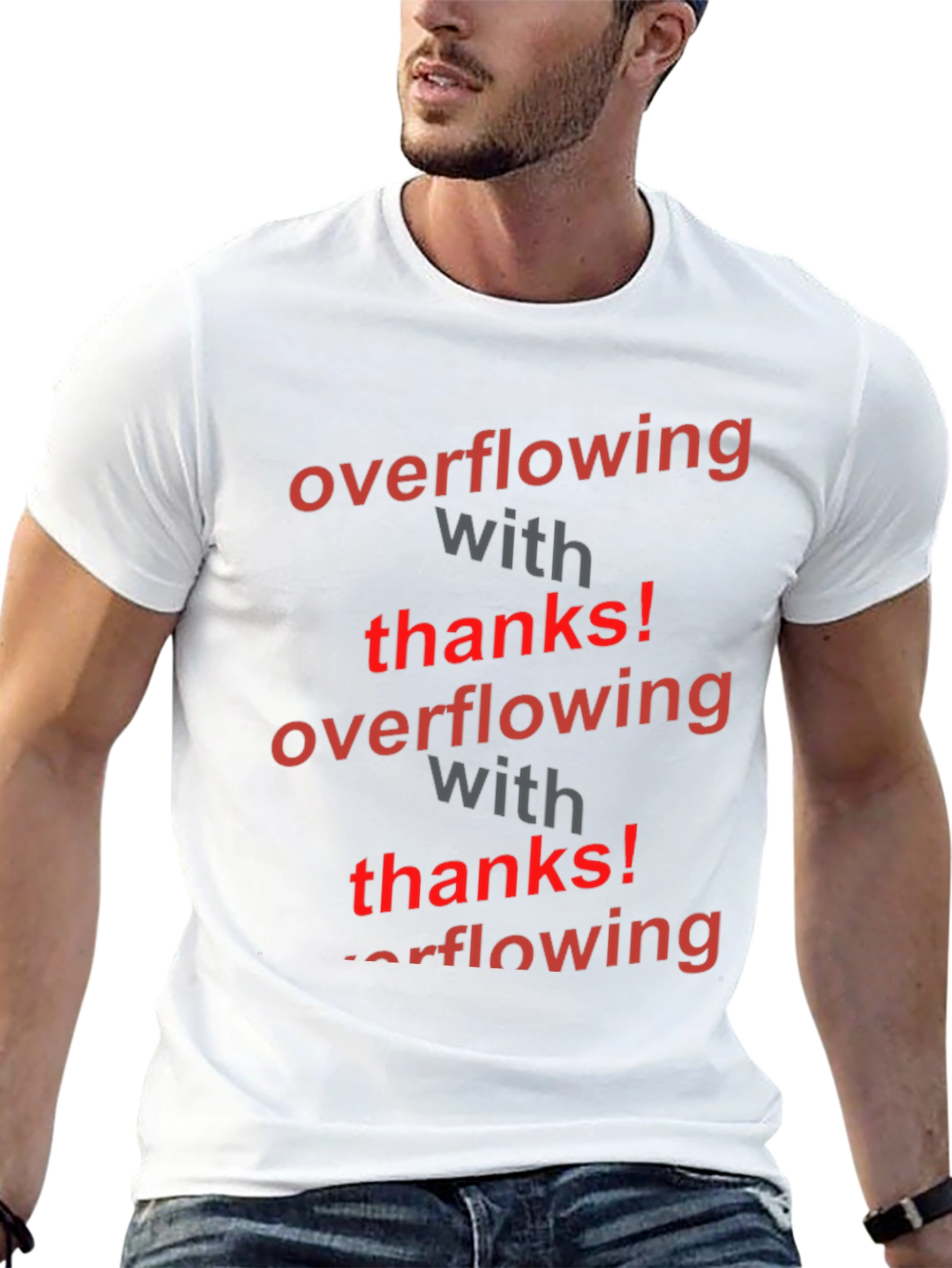 Overflowing with Thanks Graphic Tee
