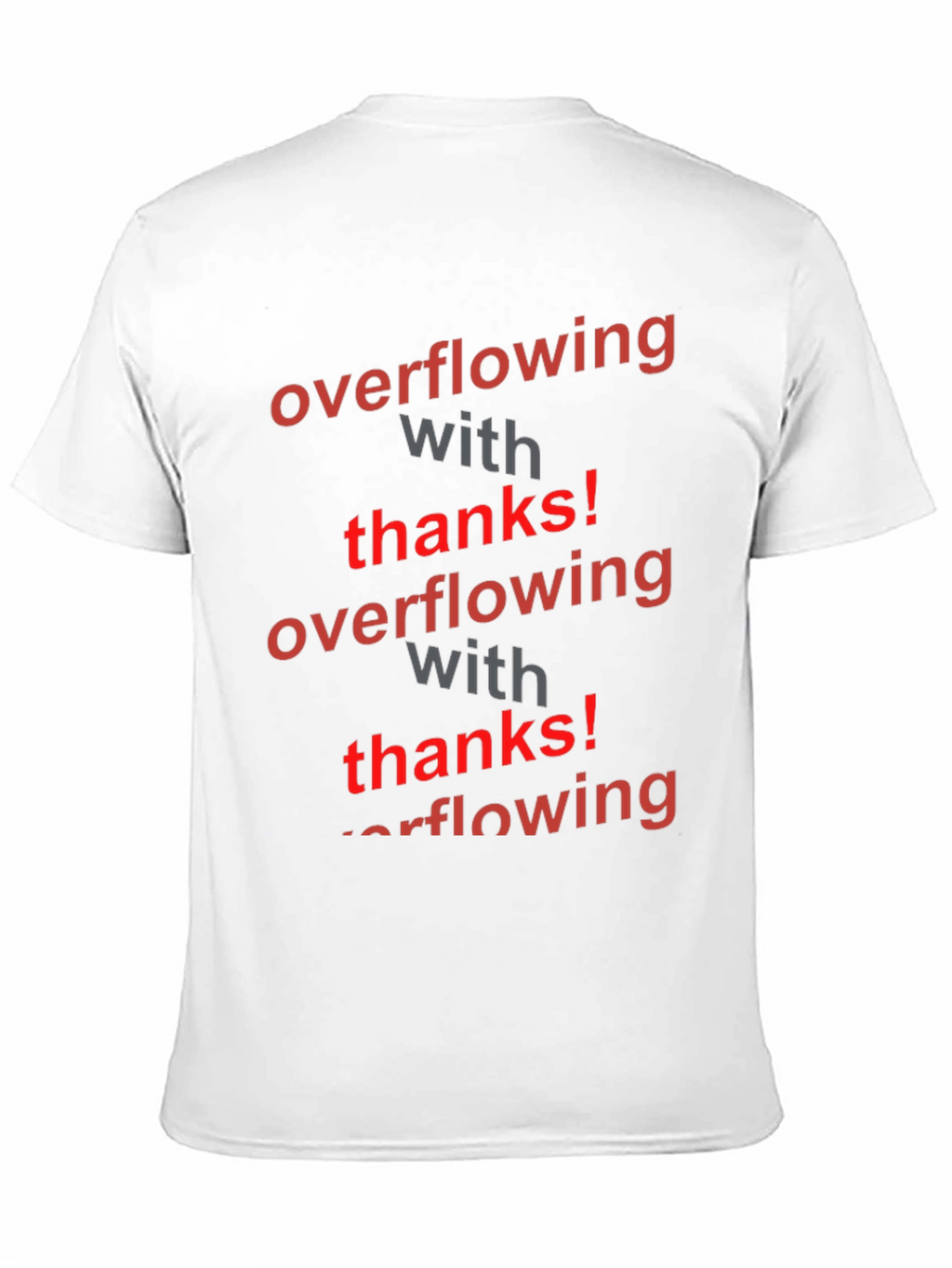 Overflowing with Thanks Graphic Tee