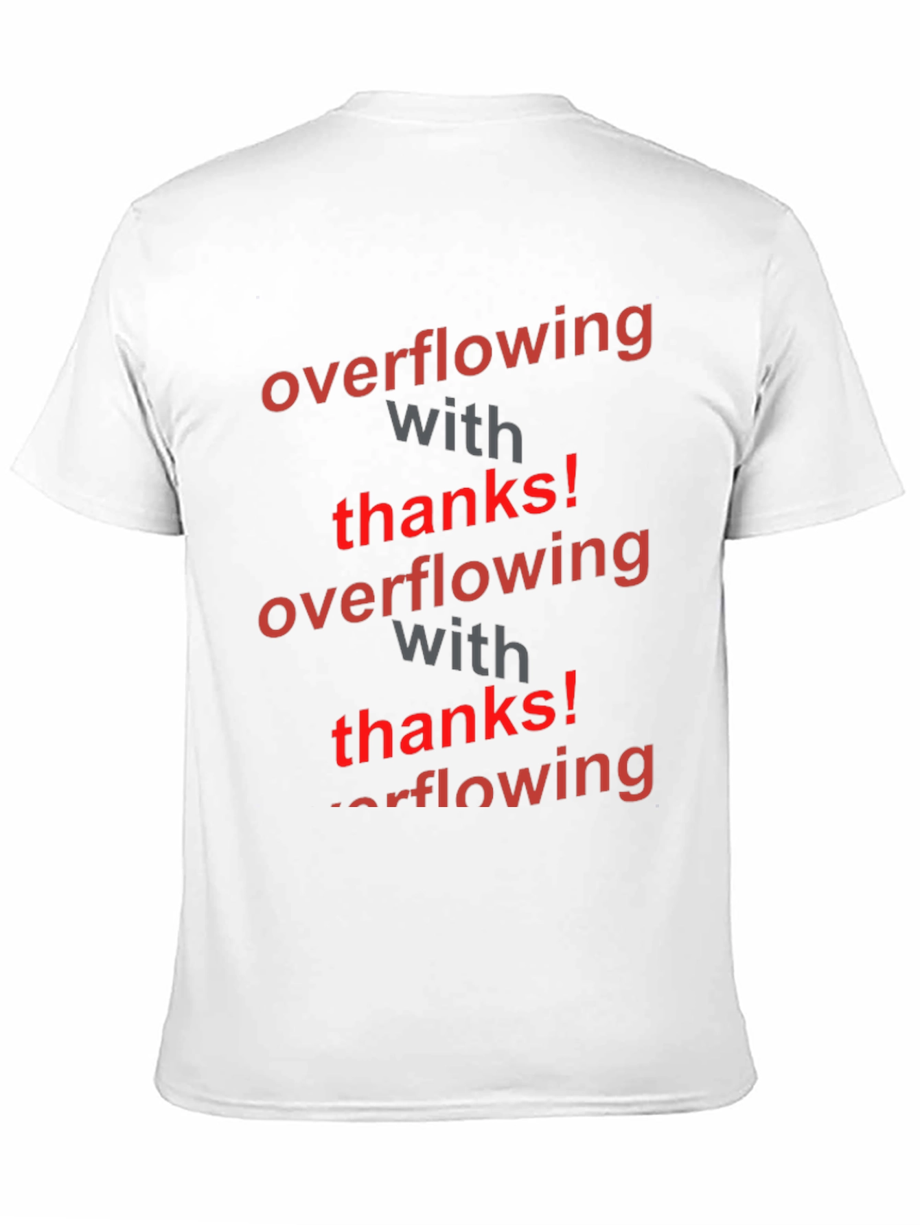 Overflowing with Thanks Graphic Tee