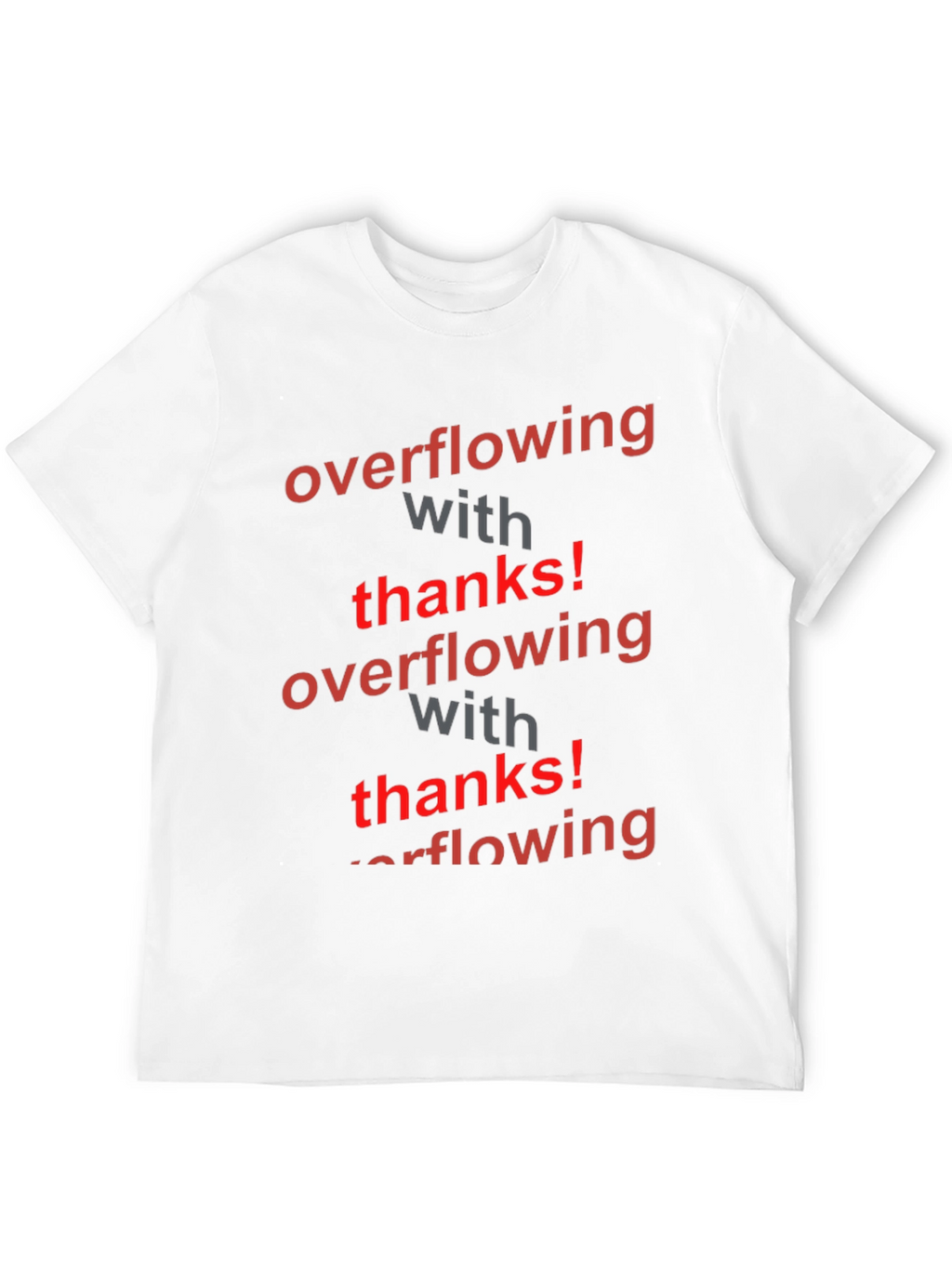Overflowing with Thanks Graphic Tee