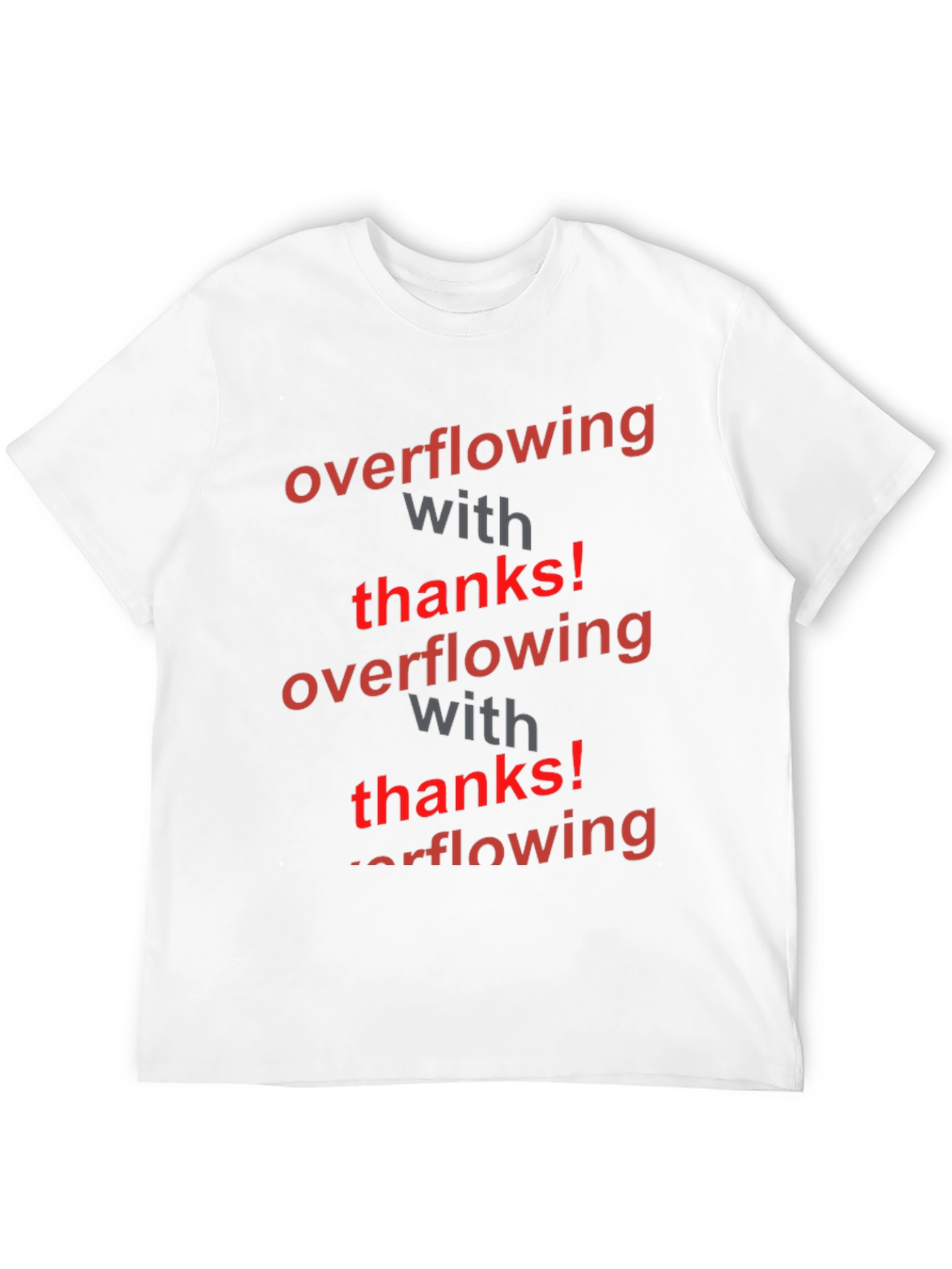 Overflowing with Thanks Graphic Tee