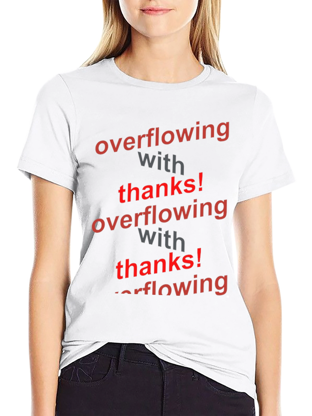Overflowing with Thanks Graphic Tee