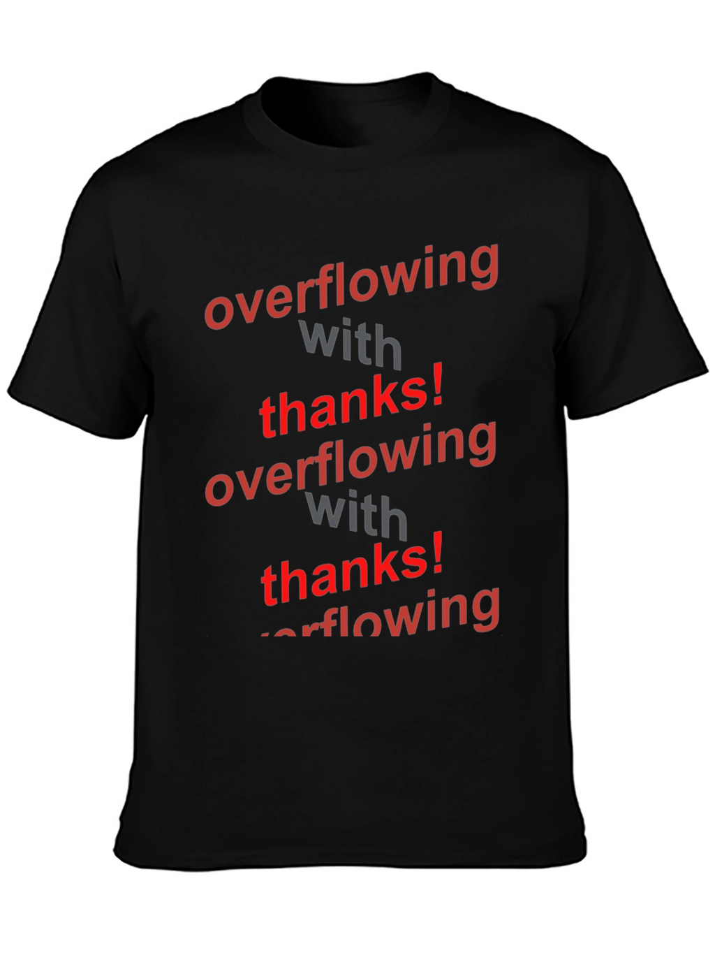Overflowing with Thanks Graphic Tee