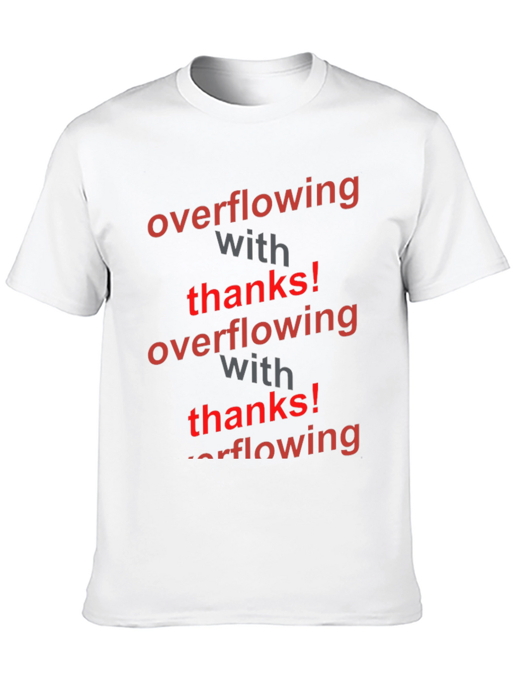 Overflowing with Thanks Graphic Tee