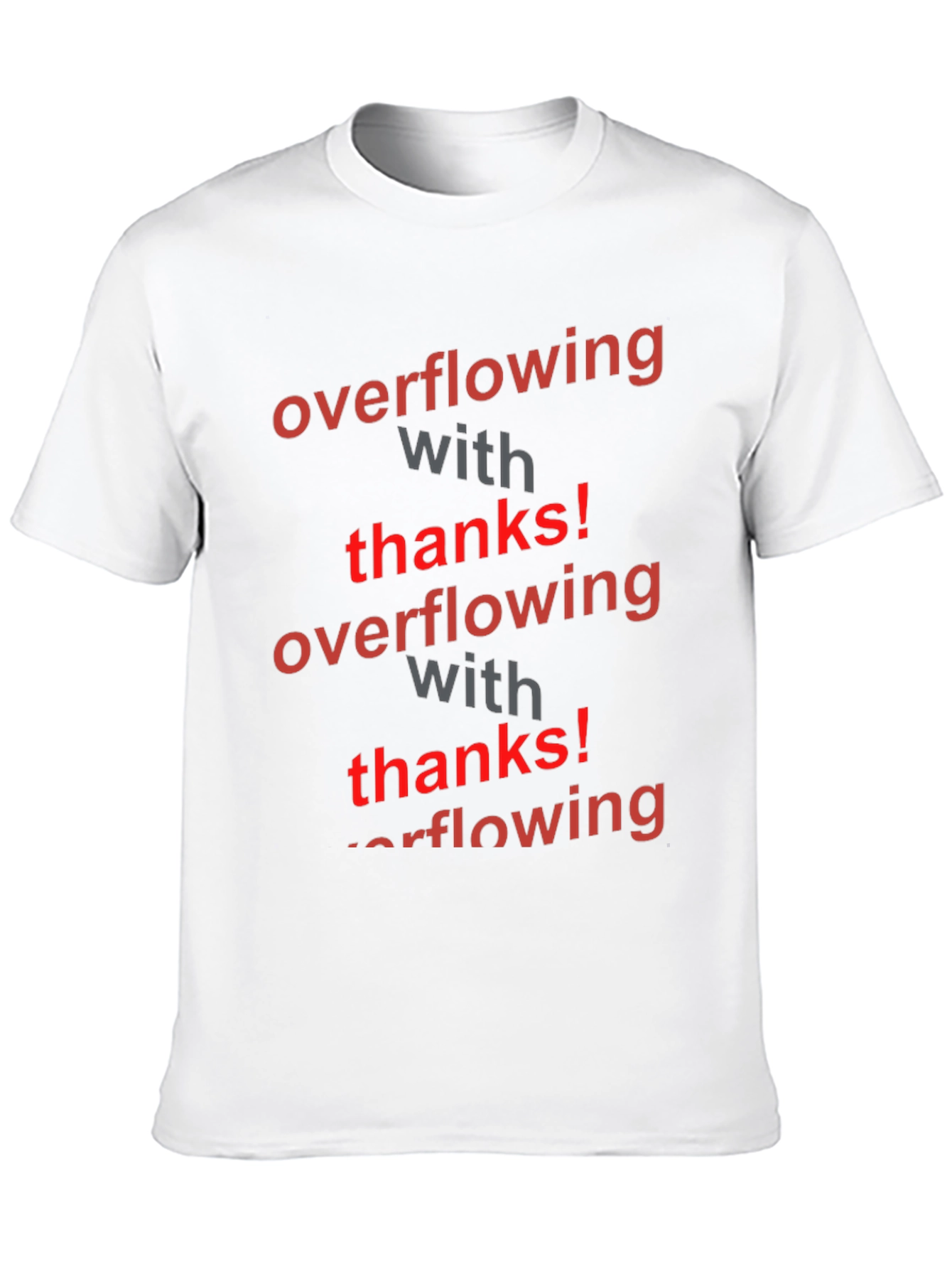 Overflowing with Thanks Graphic Tee