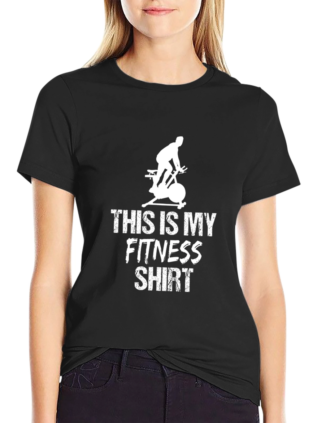 Fitness Shirt - Exercise Bike - Workout Apparel