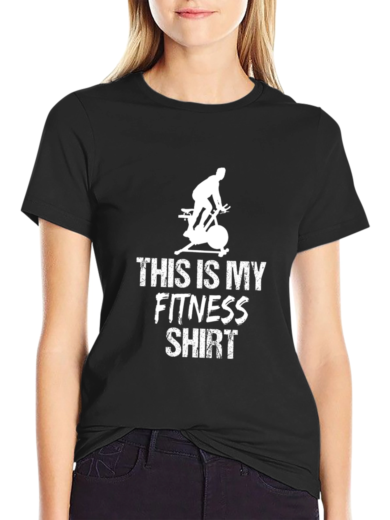 Fitness Shirt - Exercise Bike - Workout Apparel
