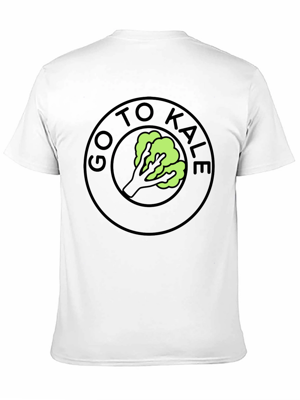 Go To Kale Funny T-Shirt Black