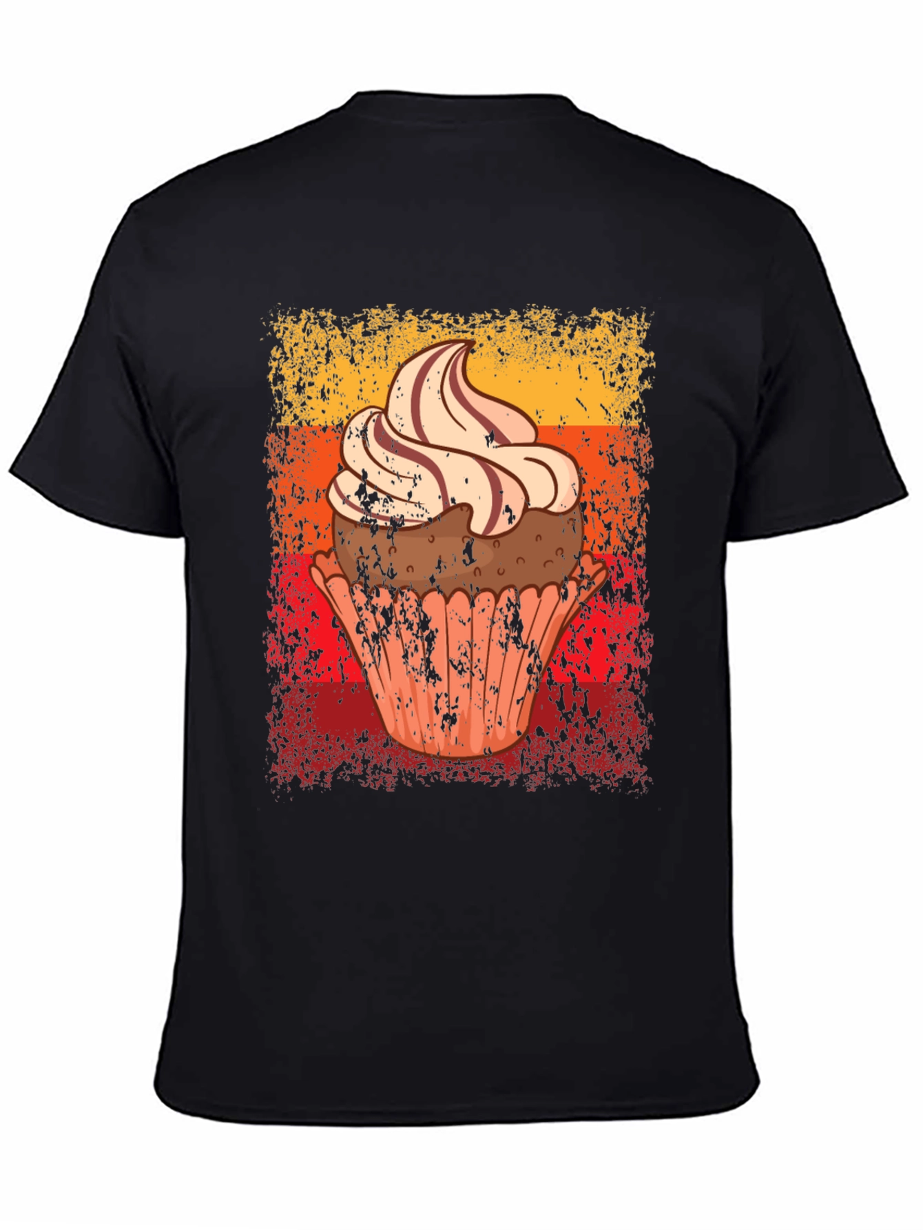 Cupcake Graphic Tee - Novelty Dessert T-Shirt