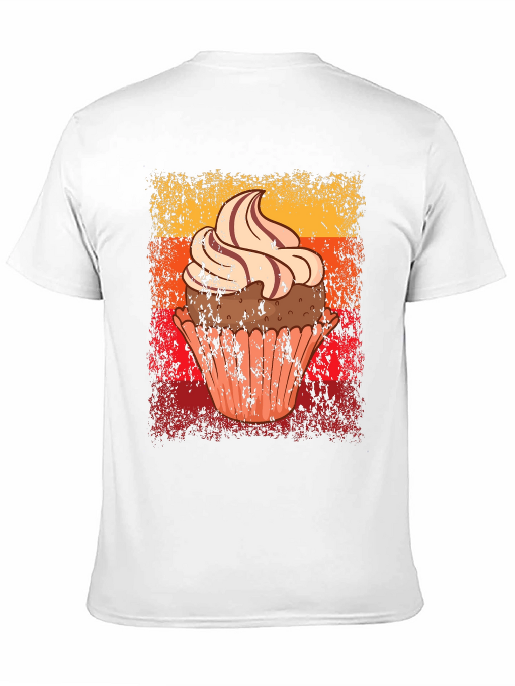 Cupcake Graphic Tee - Novelty Dessert T-Shirt