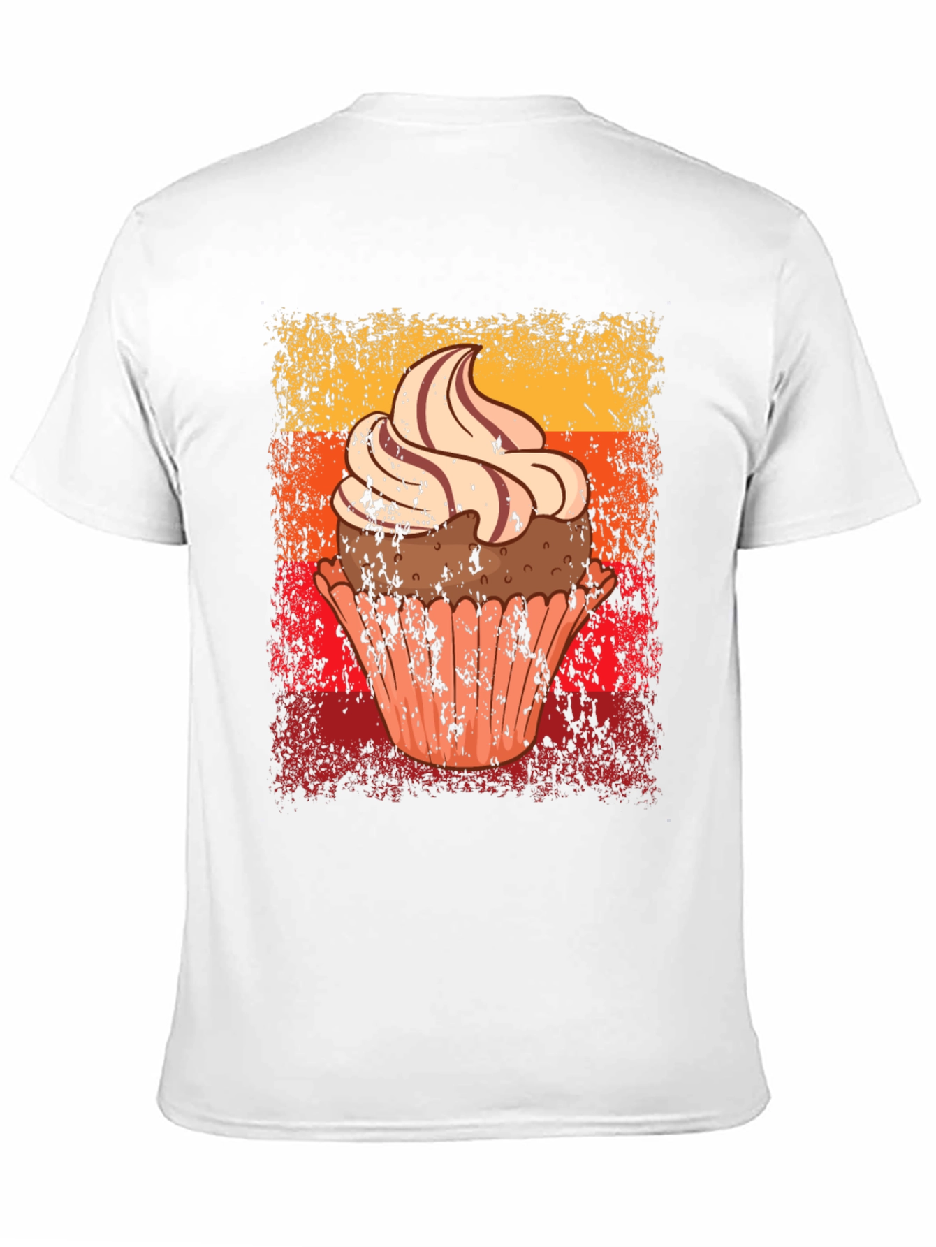 Cupcake Graphic Tee - Novelty Dessert T-Shirt