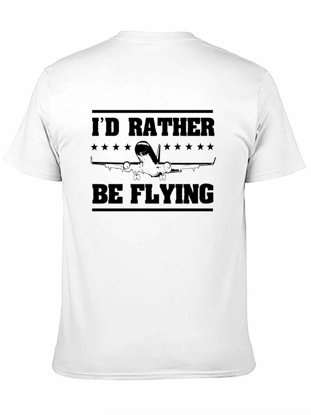Id Rather Be Flying T-Shirt | Airplane Design