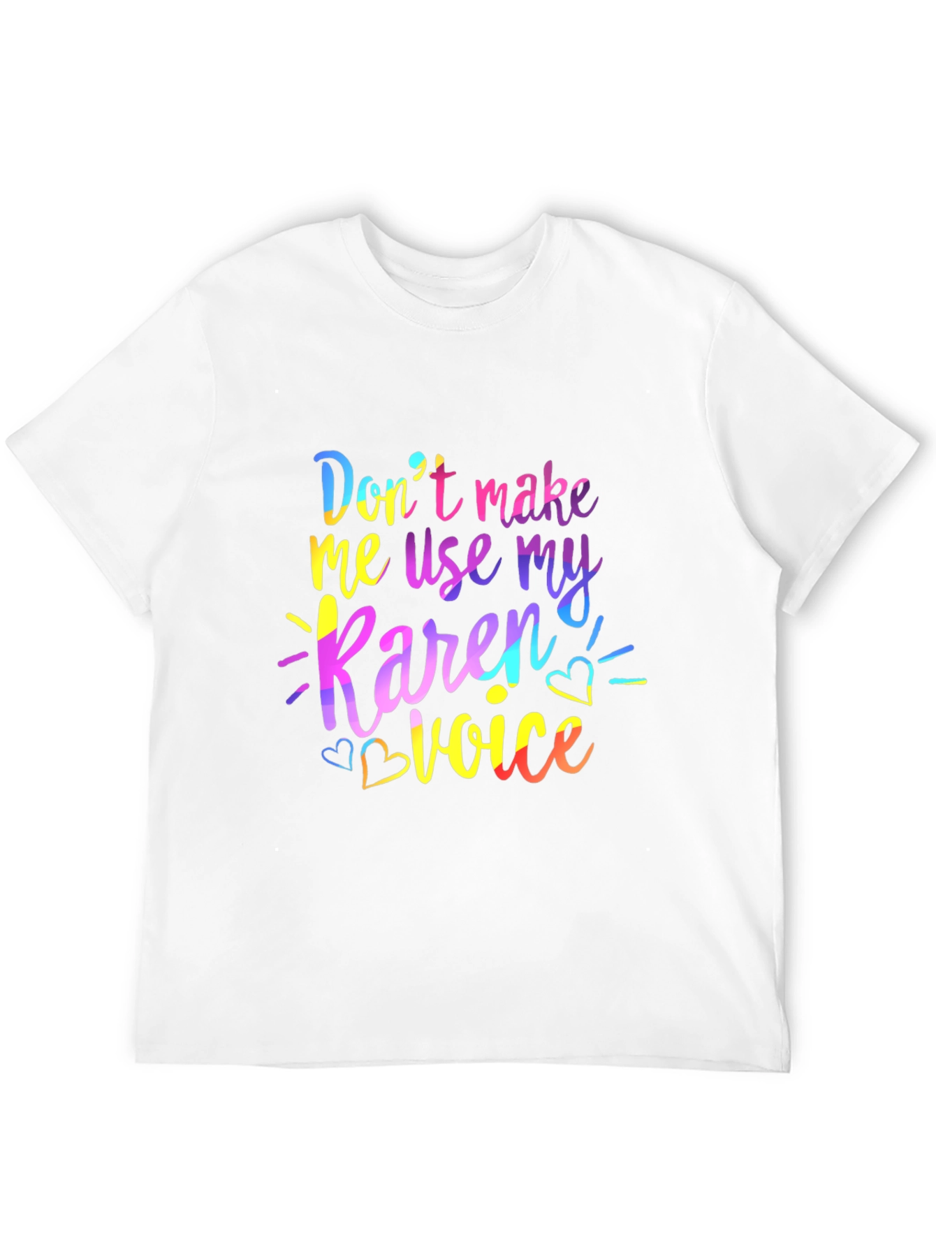 Funny Karen Voice Graphic Tee
