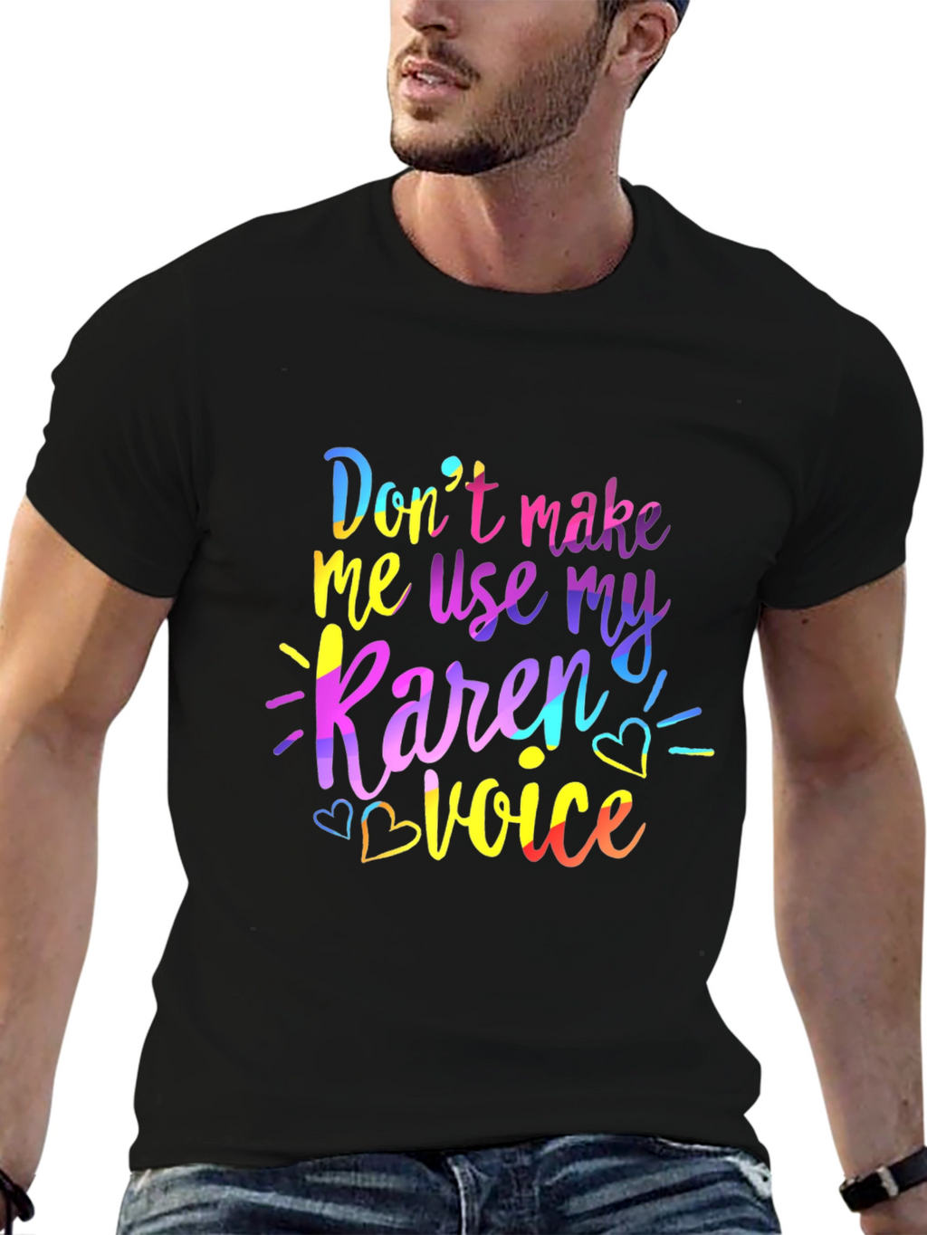 Funny Karen Voice Graphic Tee