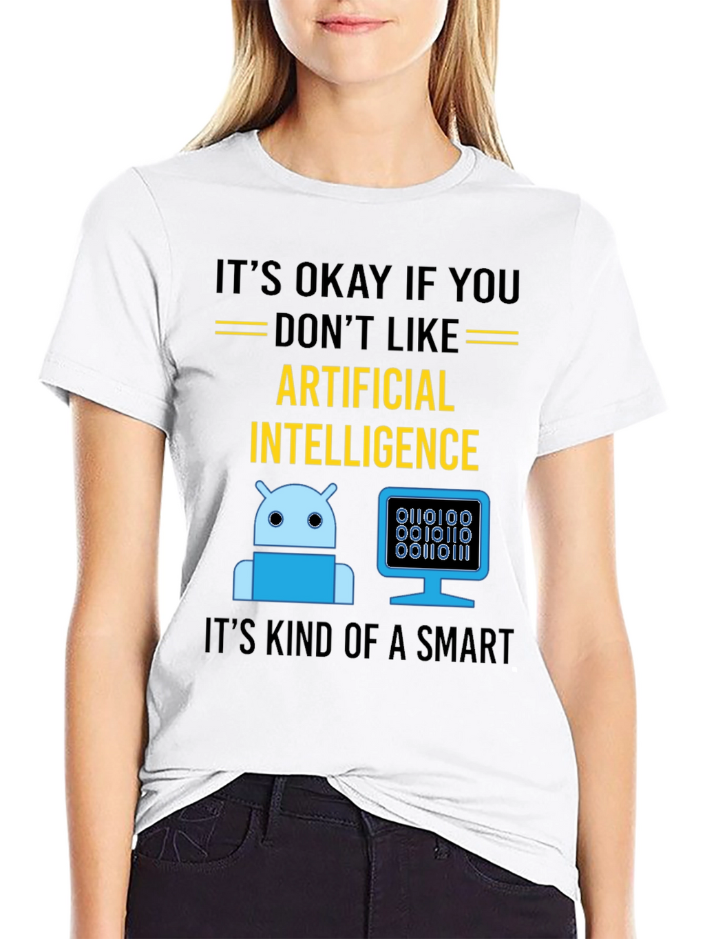 Artificial Intelligence T-Shirt - Funny Tech Geek Tee