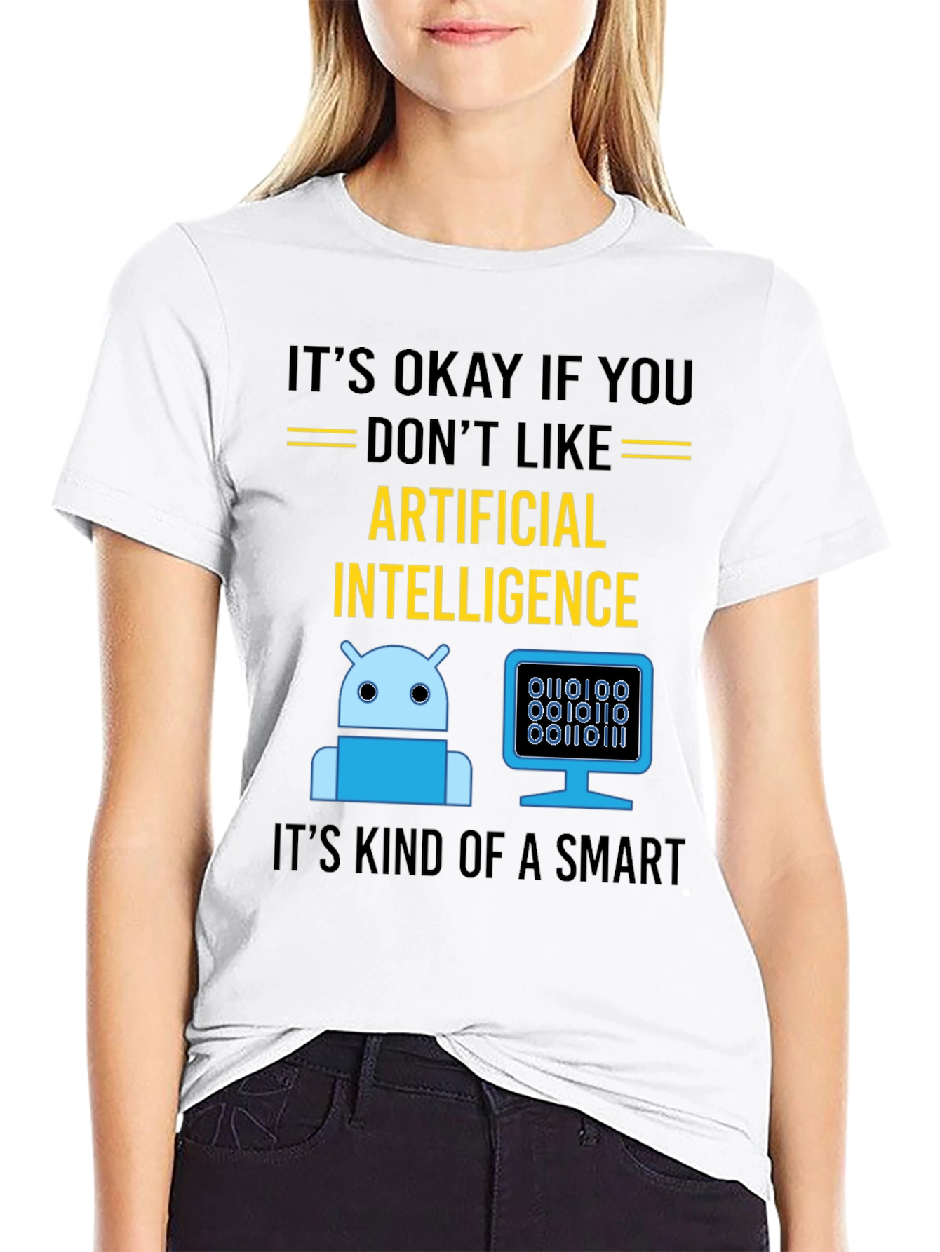 Artificial Intelligence T-Shirt - Funny Tech Geek Tee
