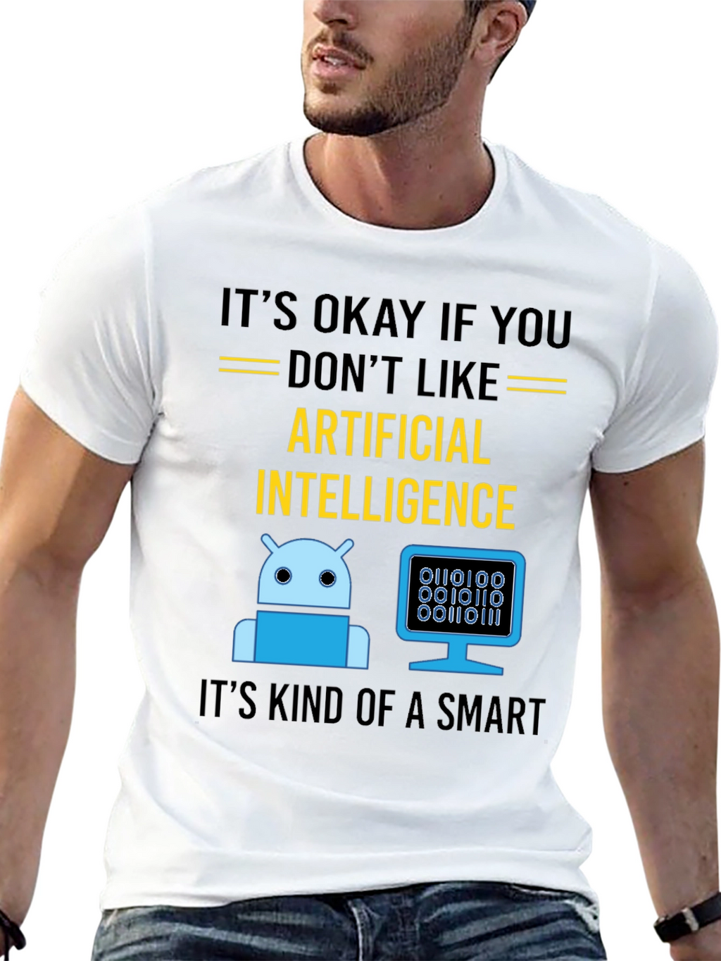 Artificial Intelligence T-Shirt - Funny Tech Geek Tee