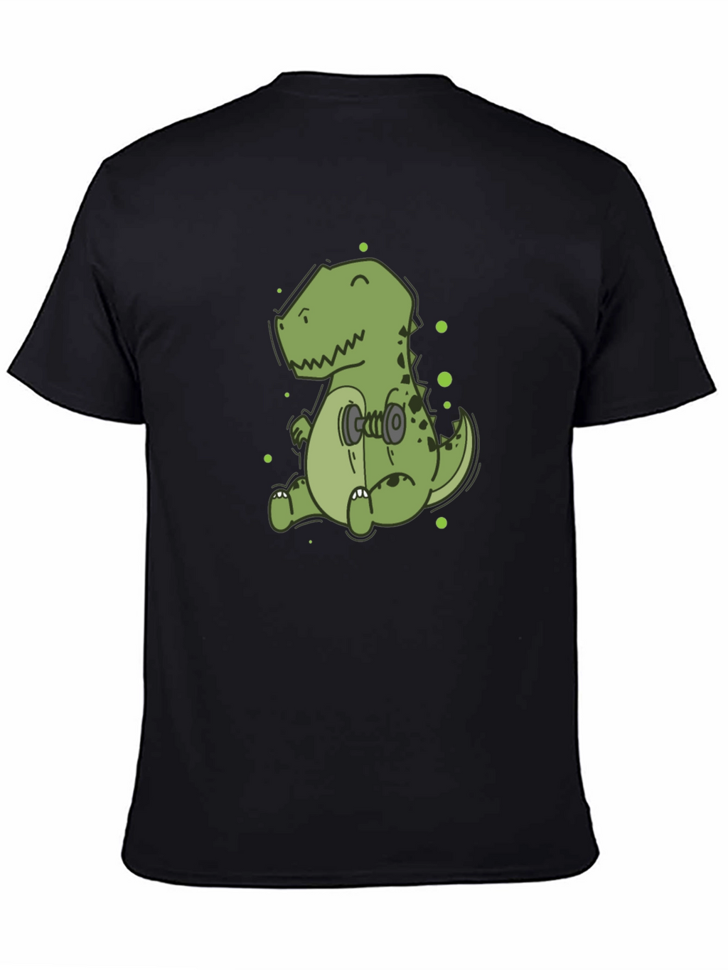 Dino Lifting Weights T-Shirt