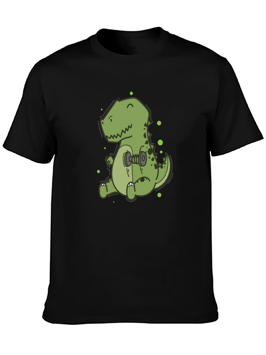 Dino Lifting Weights T-Shirt