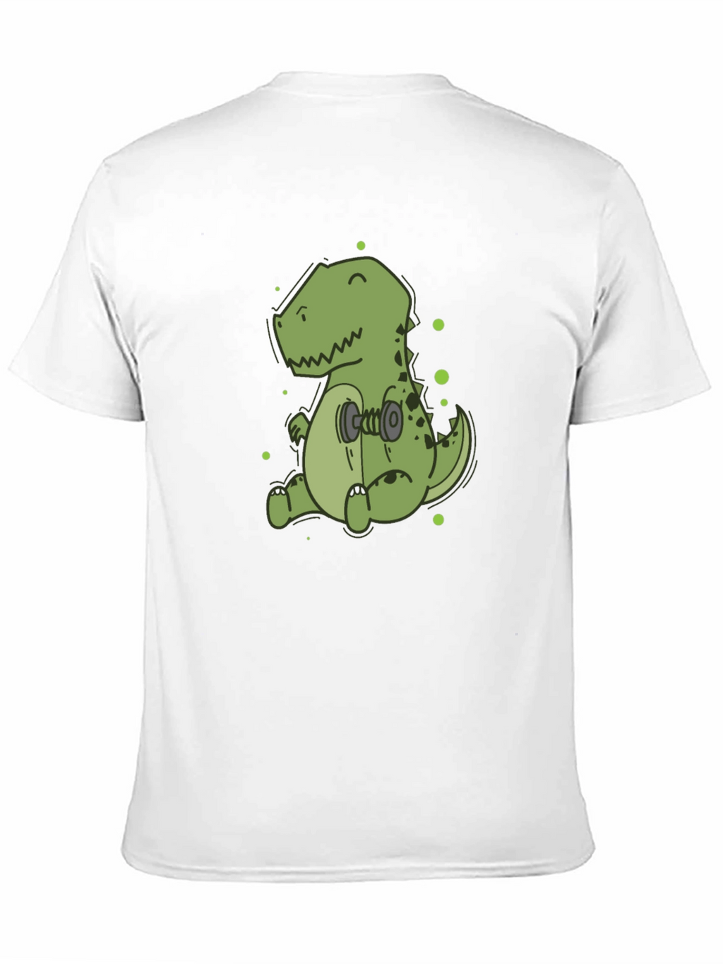 Dino Lifting Weights T-Shirt