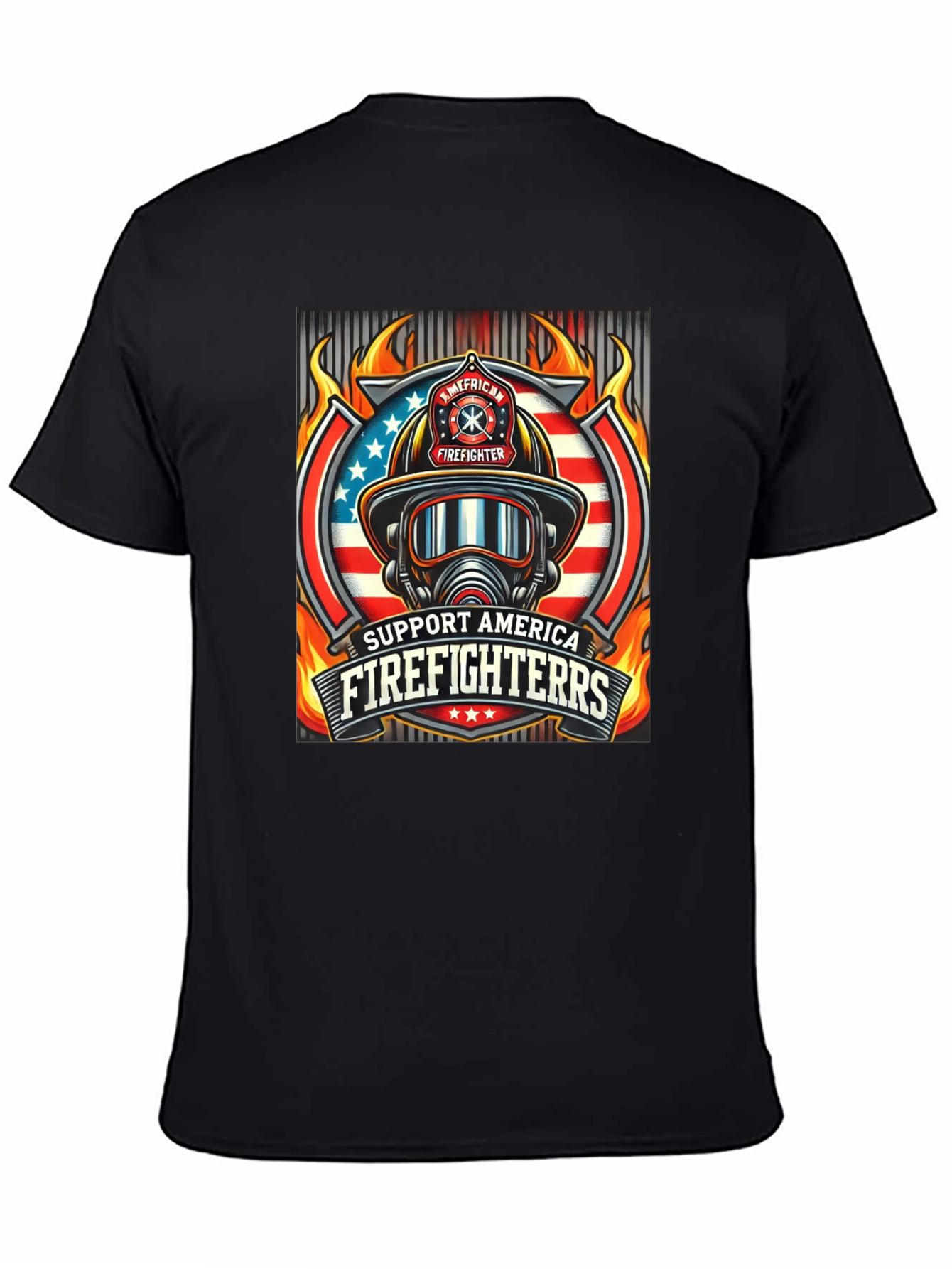 Support American Firefighters T-Shirt
