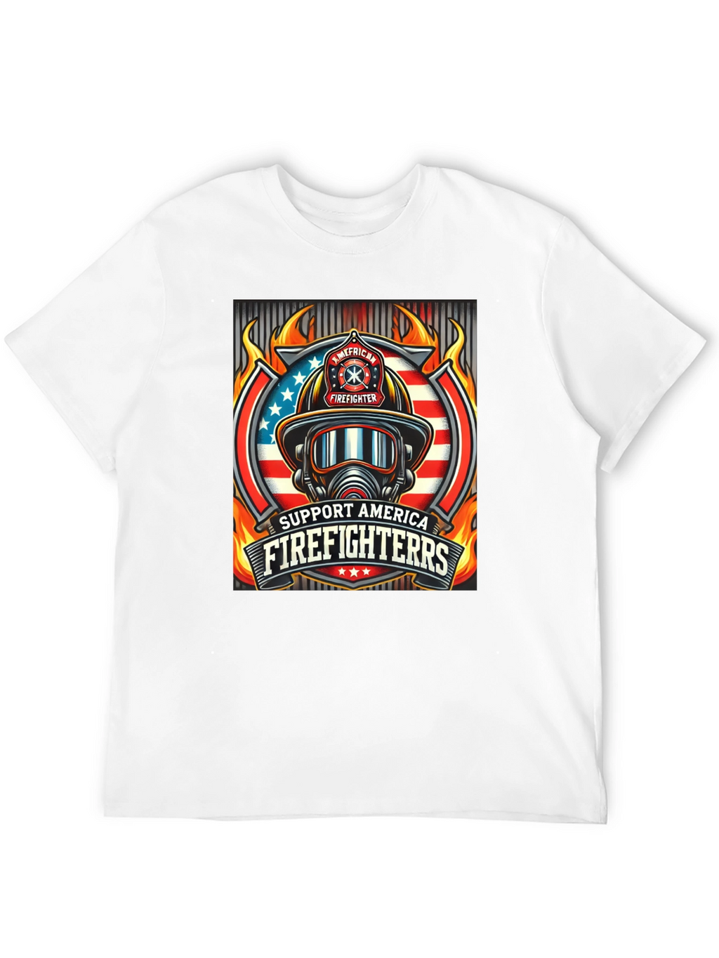 Support American Firefighters T-Shirt