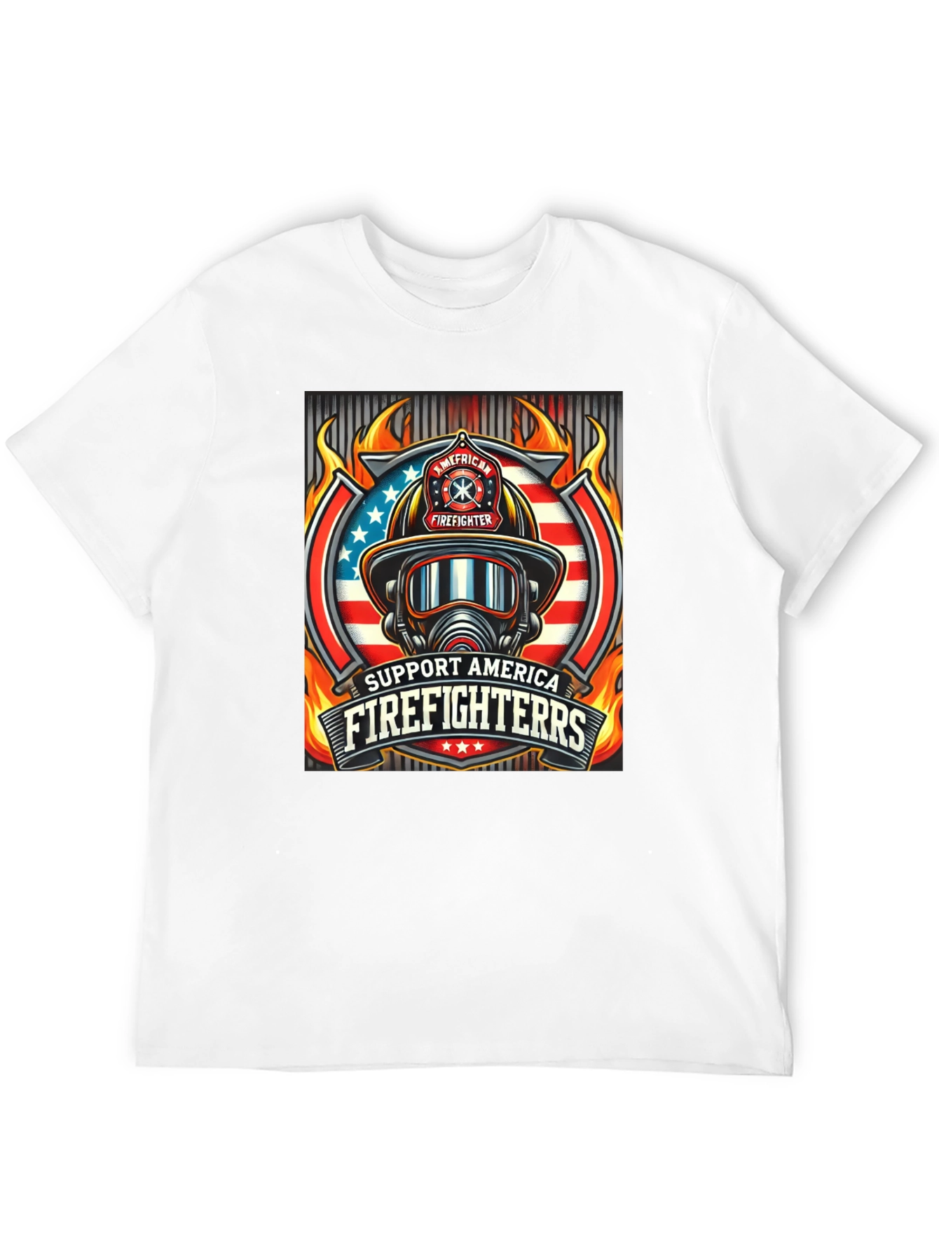 Support American Firefighters T-Shirt