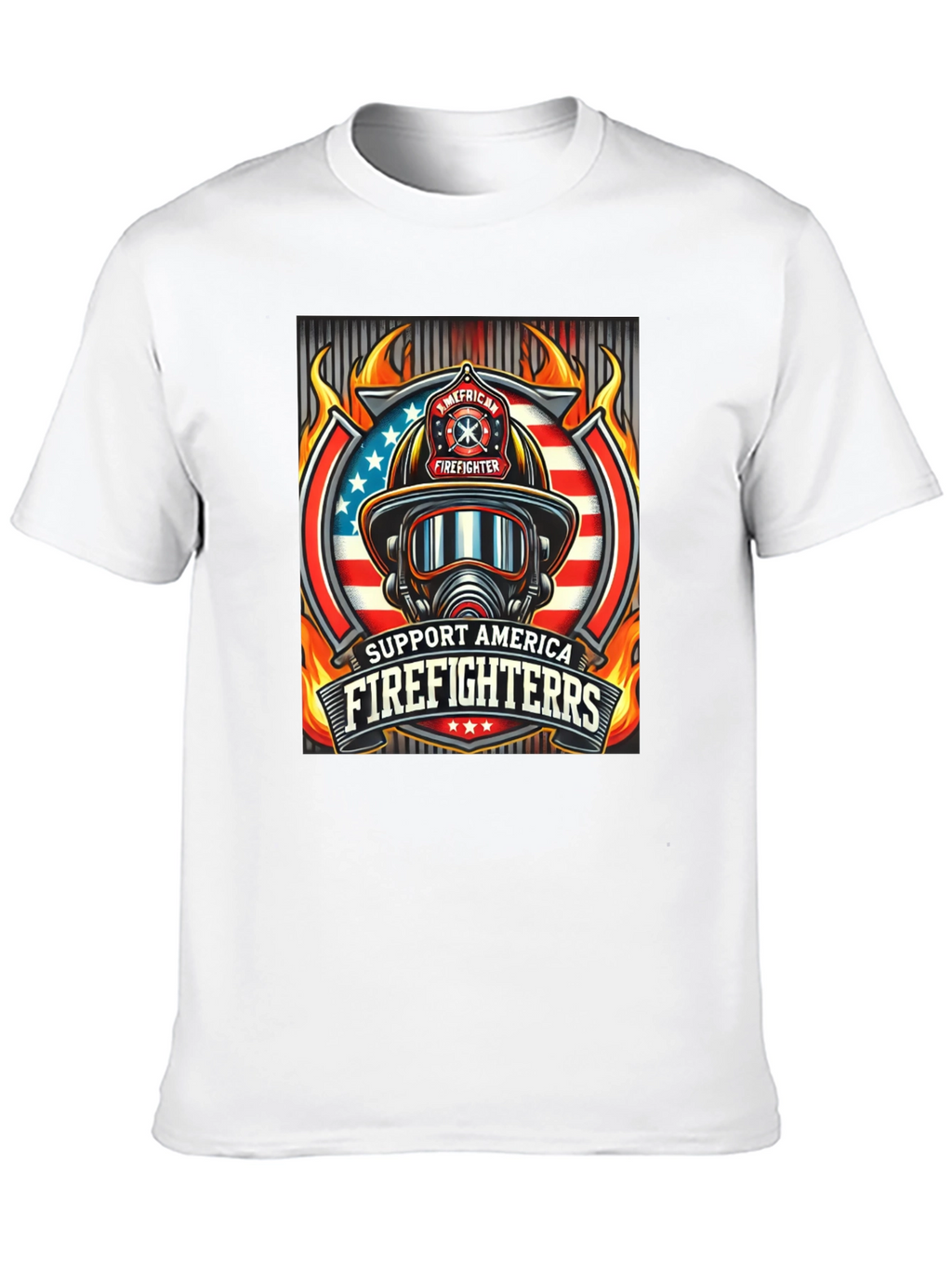 Support American Firefighters T-Shirt