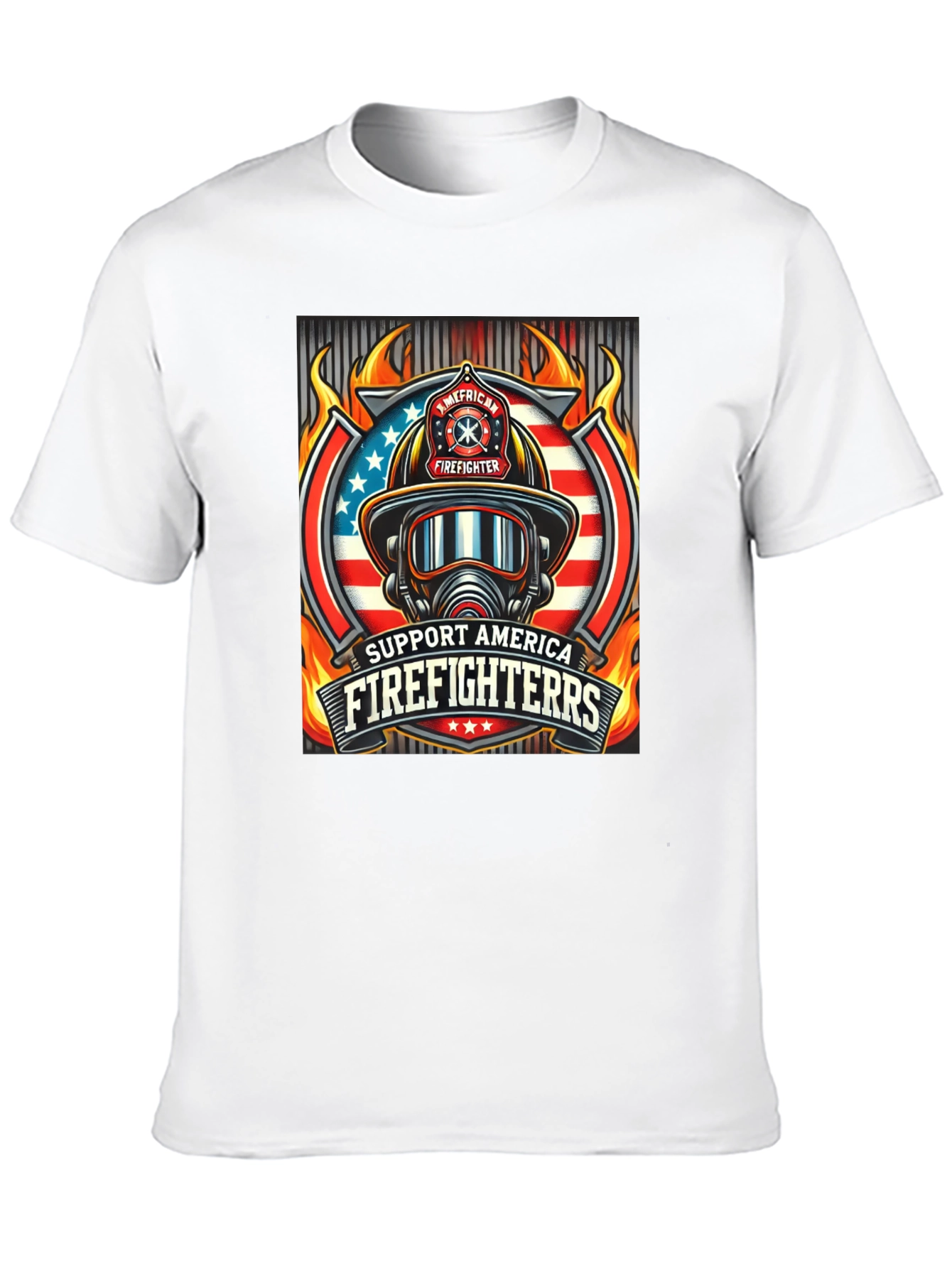 Support American Firefighters T-Shirt