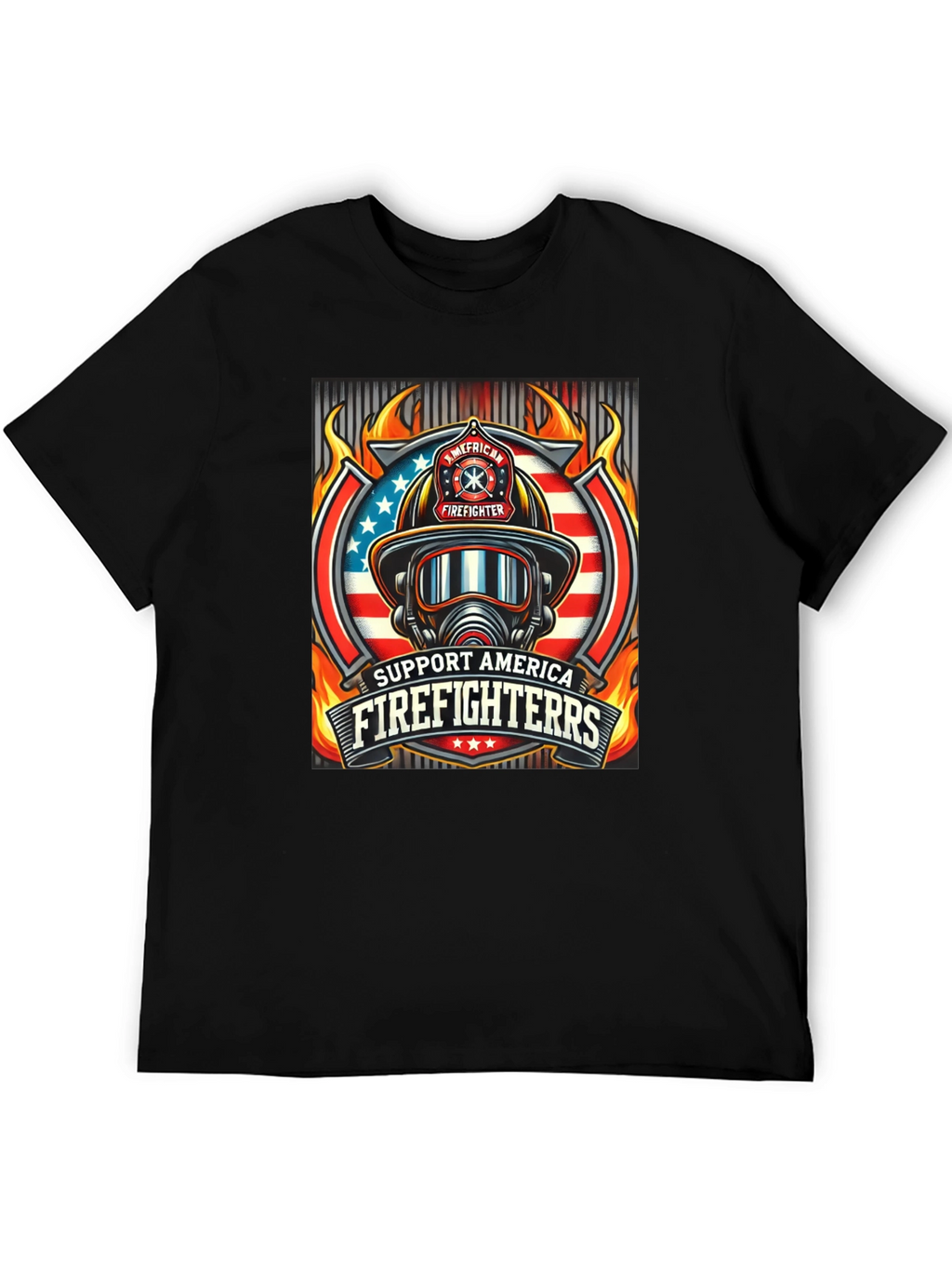 Support American Firefighters T-Shirt