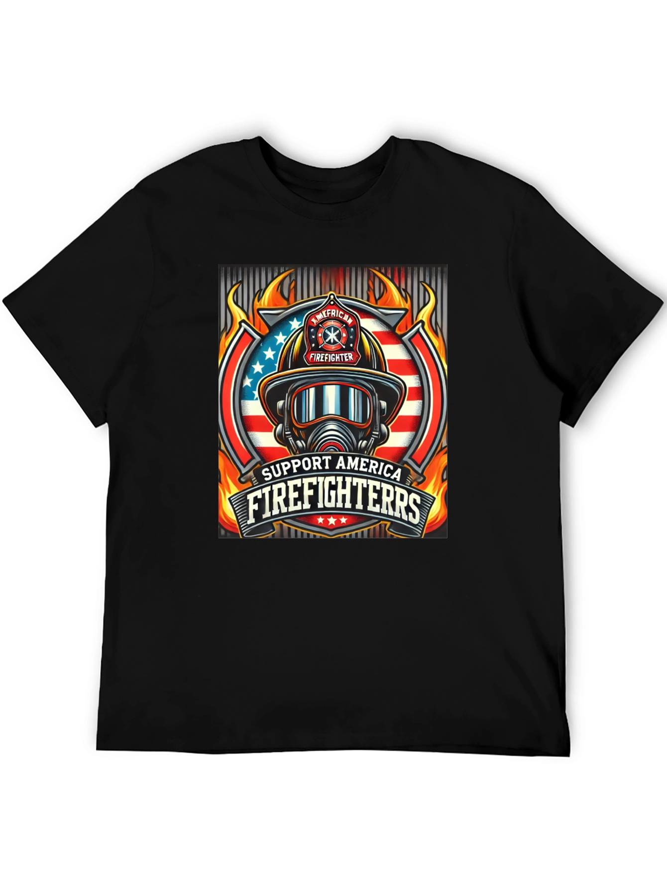 Support American Firefighters T-Shirt