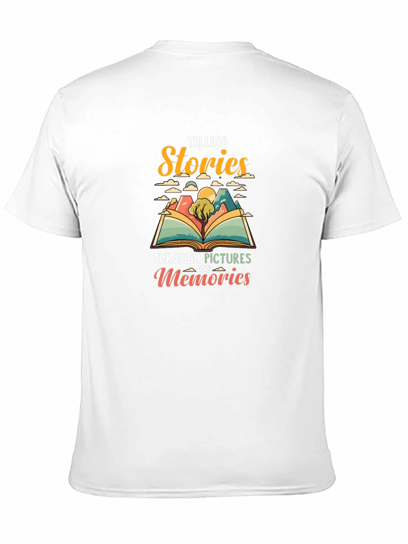 Telling Stories Graphic Tee - Black Unisex T-Shirt