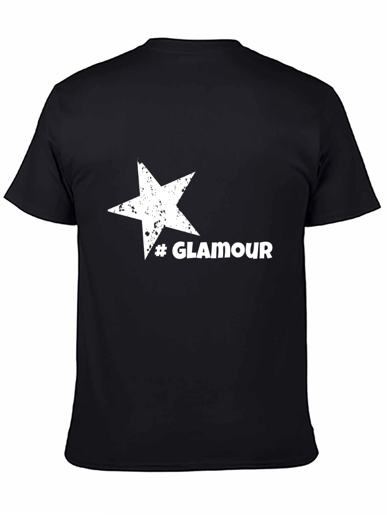 Glamour Star Black T-Shirt