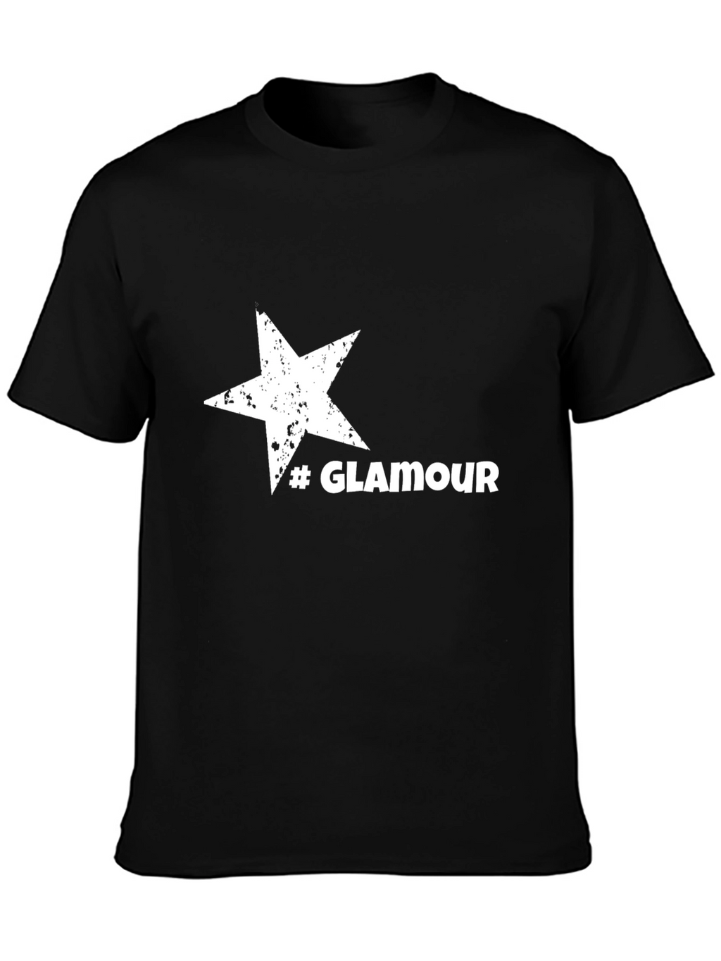 Glamour Star Black T-Shirt