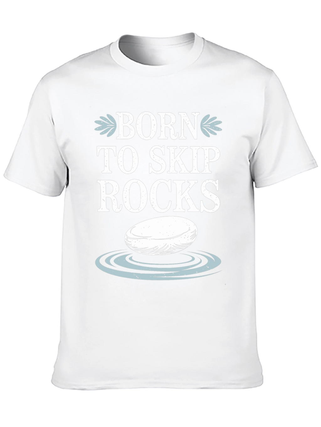 Born To Skip Rocks Graphic Tee
