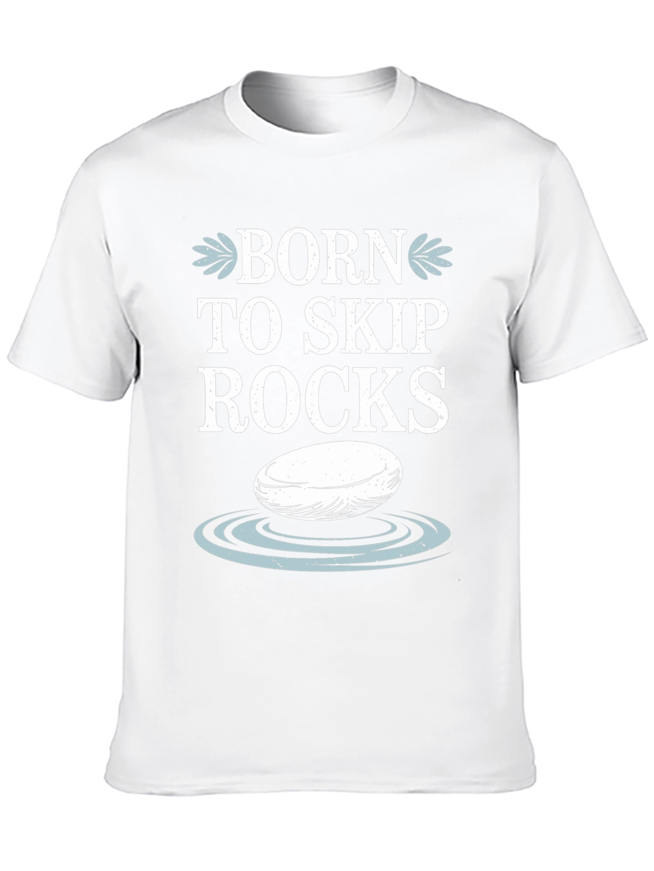 Born To Skip Rocks Graphic Tee