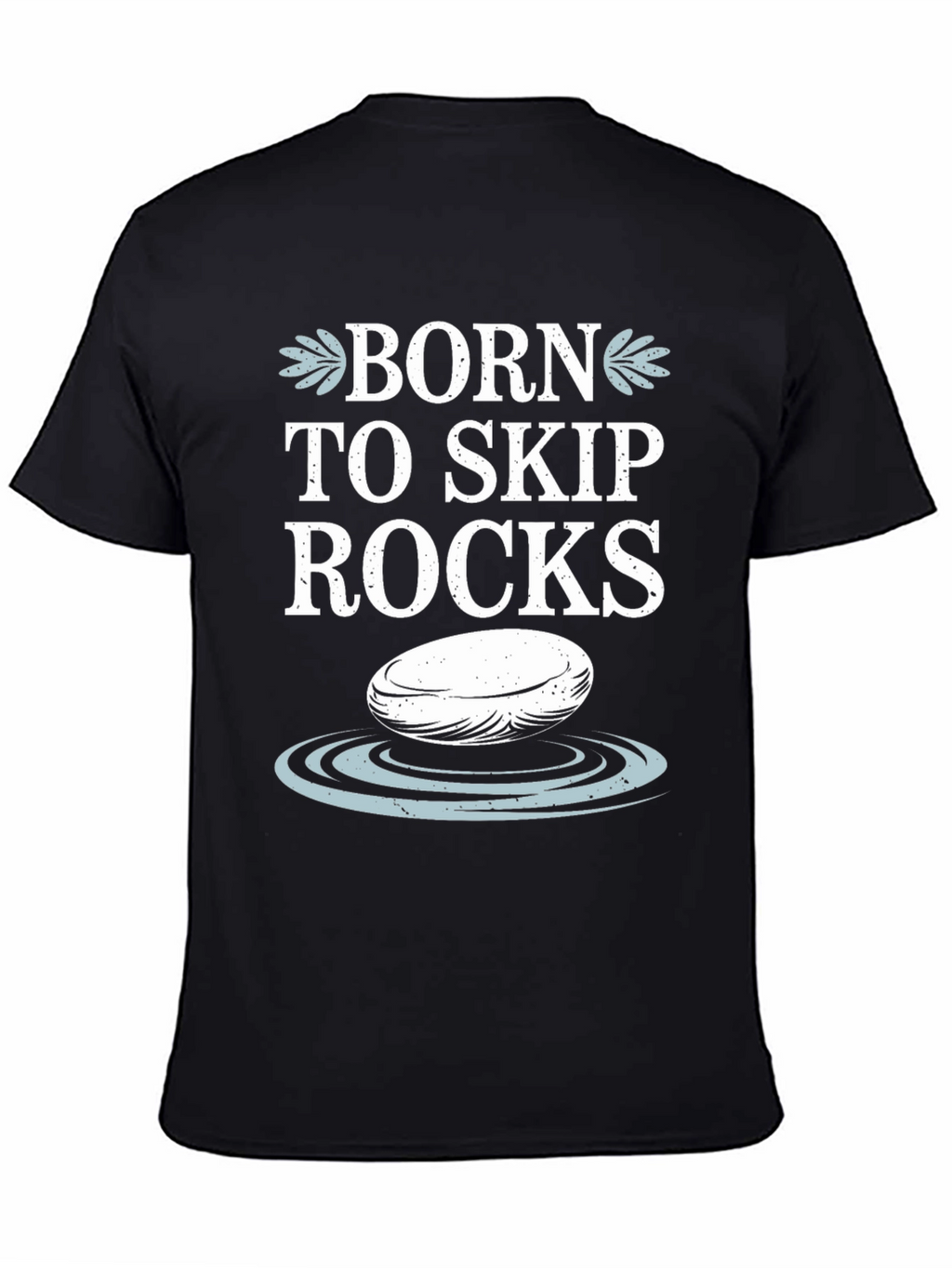 Born To Skip Rocks Graphic Tee