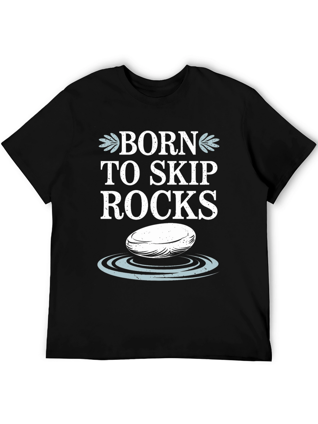 Born To Skip Rocks Graphic Tee