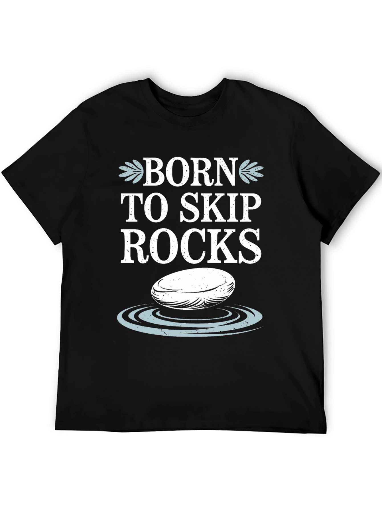 Born To Skip Rocks Graphic Tee