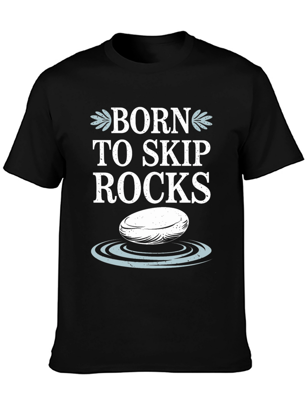 Born To Skip Rocks Graphic Tee