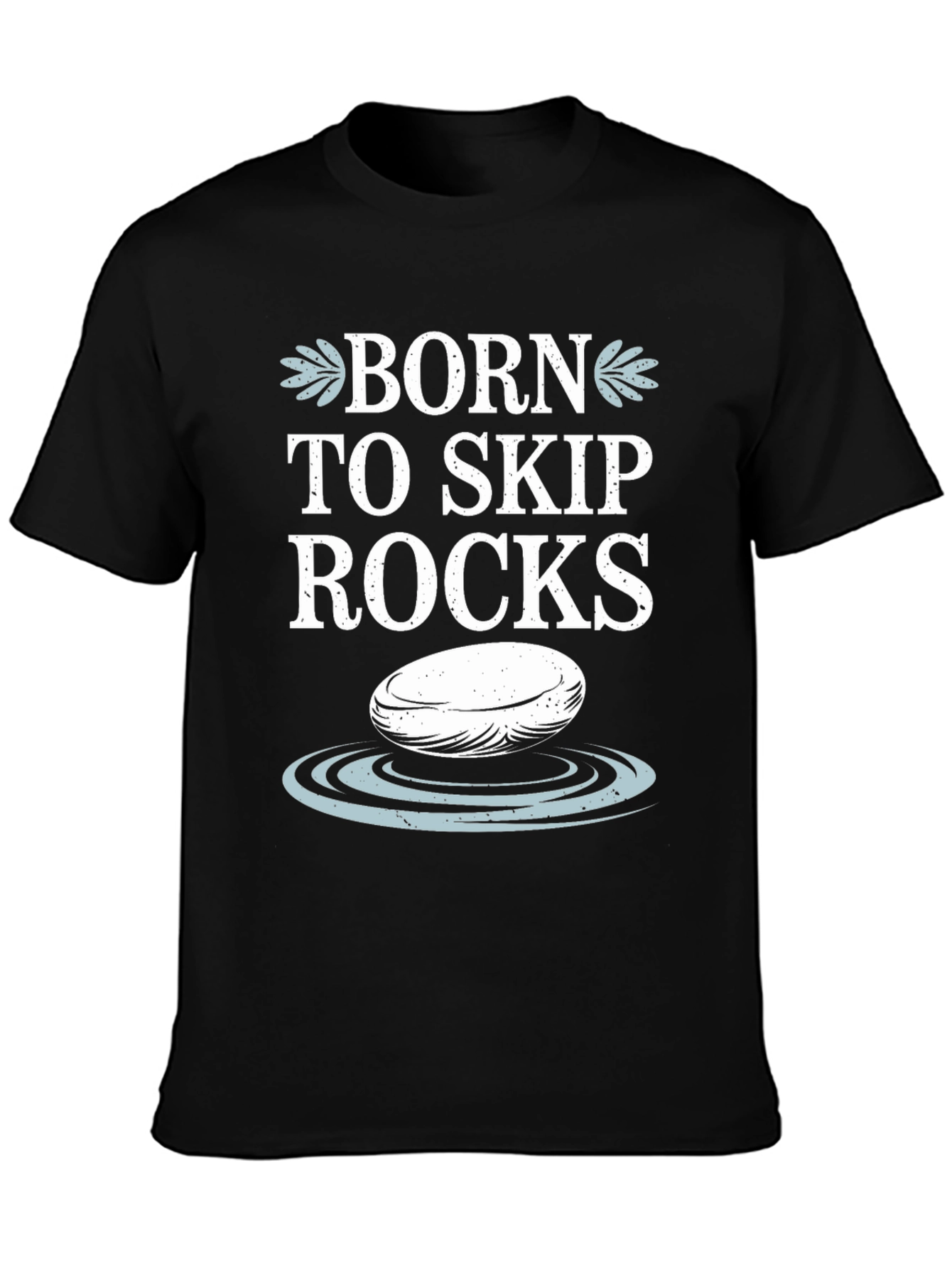 Born To Skip Rocks Graphic Tee