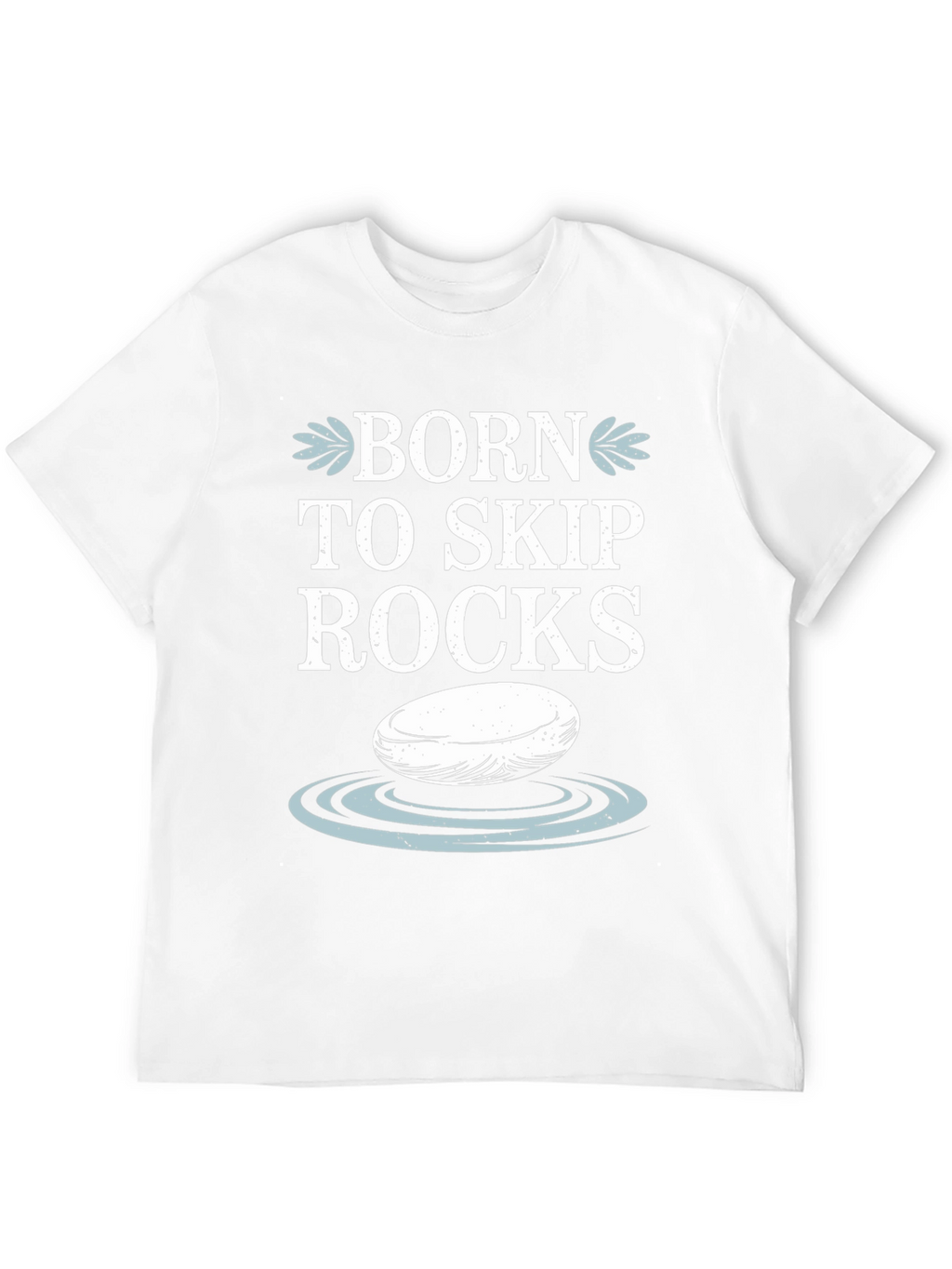 Born To Skip Rocks Graphic Tee