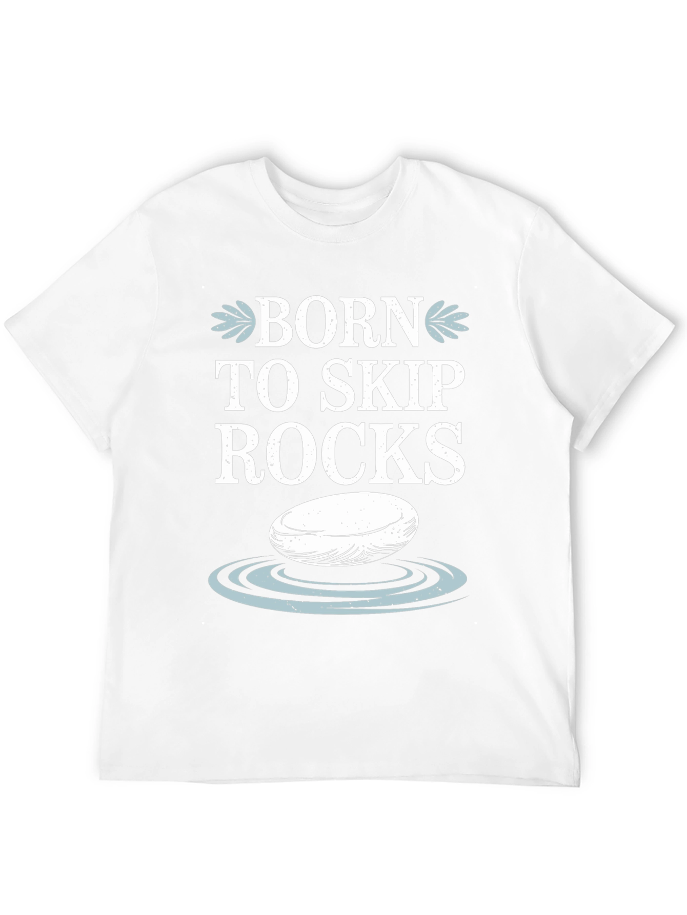 Born To Skip Rocks Graphic Tee