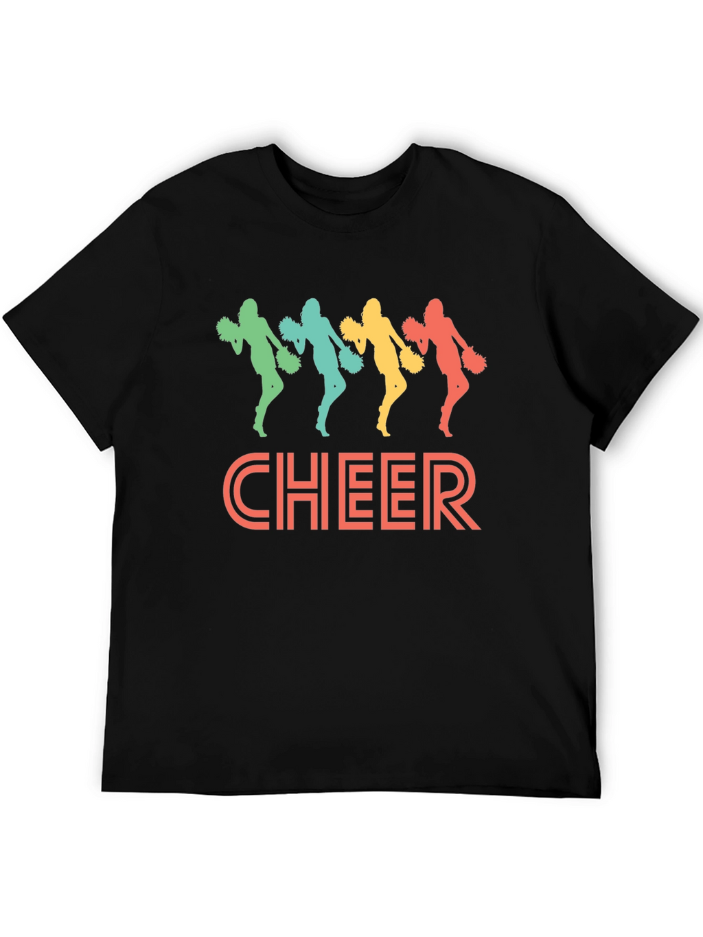 Cheerleader Retro Graphic Tee