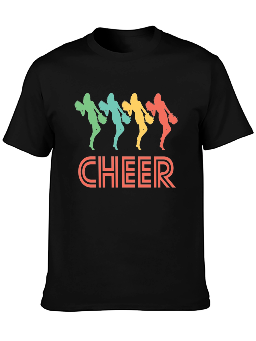 Cheerleader Retro Graphic Tee
