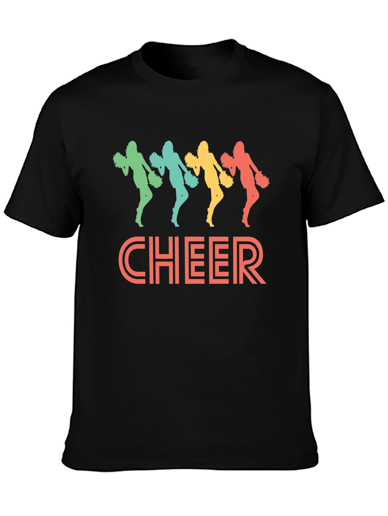 Cheerleader Retro Graphic Tee