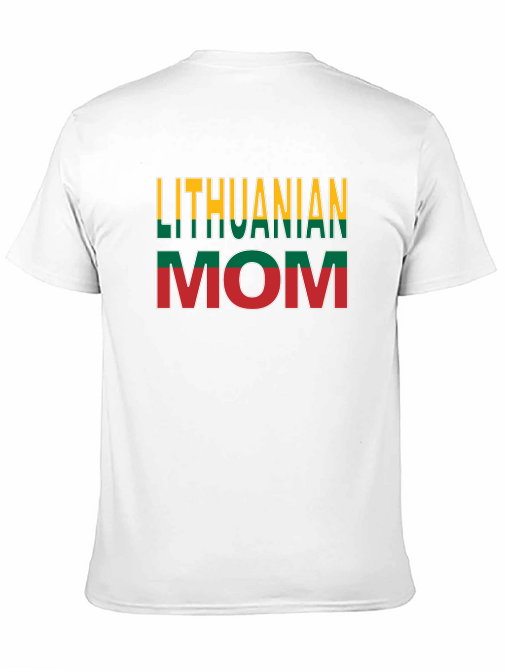 Lithuanian Mom Novelty Graphic T-Shirt