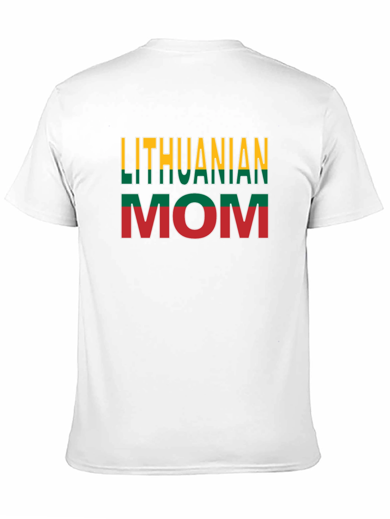 Lithuanian Mom Novelty Graphic T-Shirt